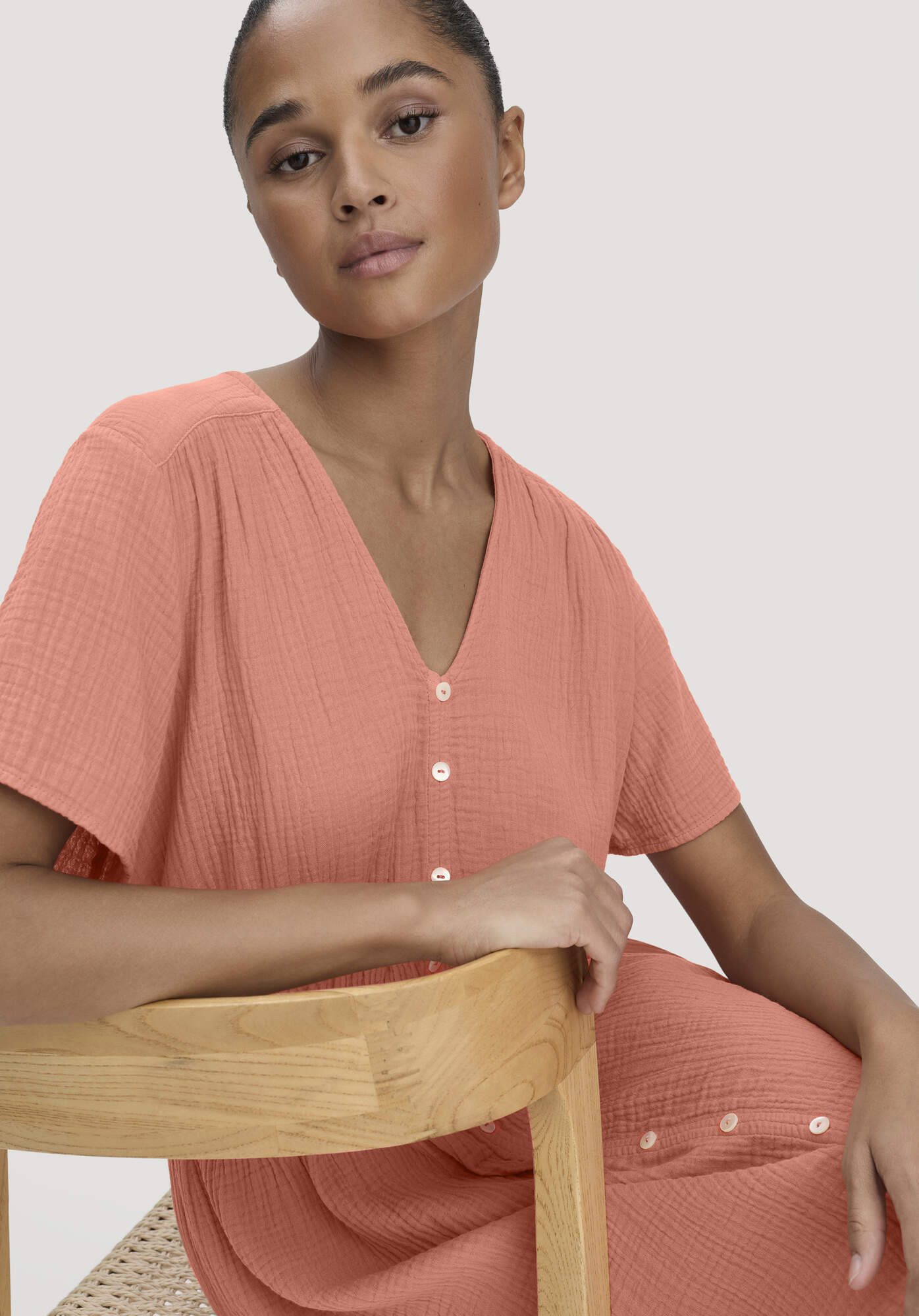 Hessnatur A-Linien-Kleid (1-tlg)