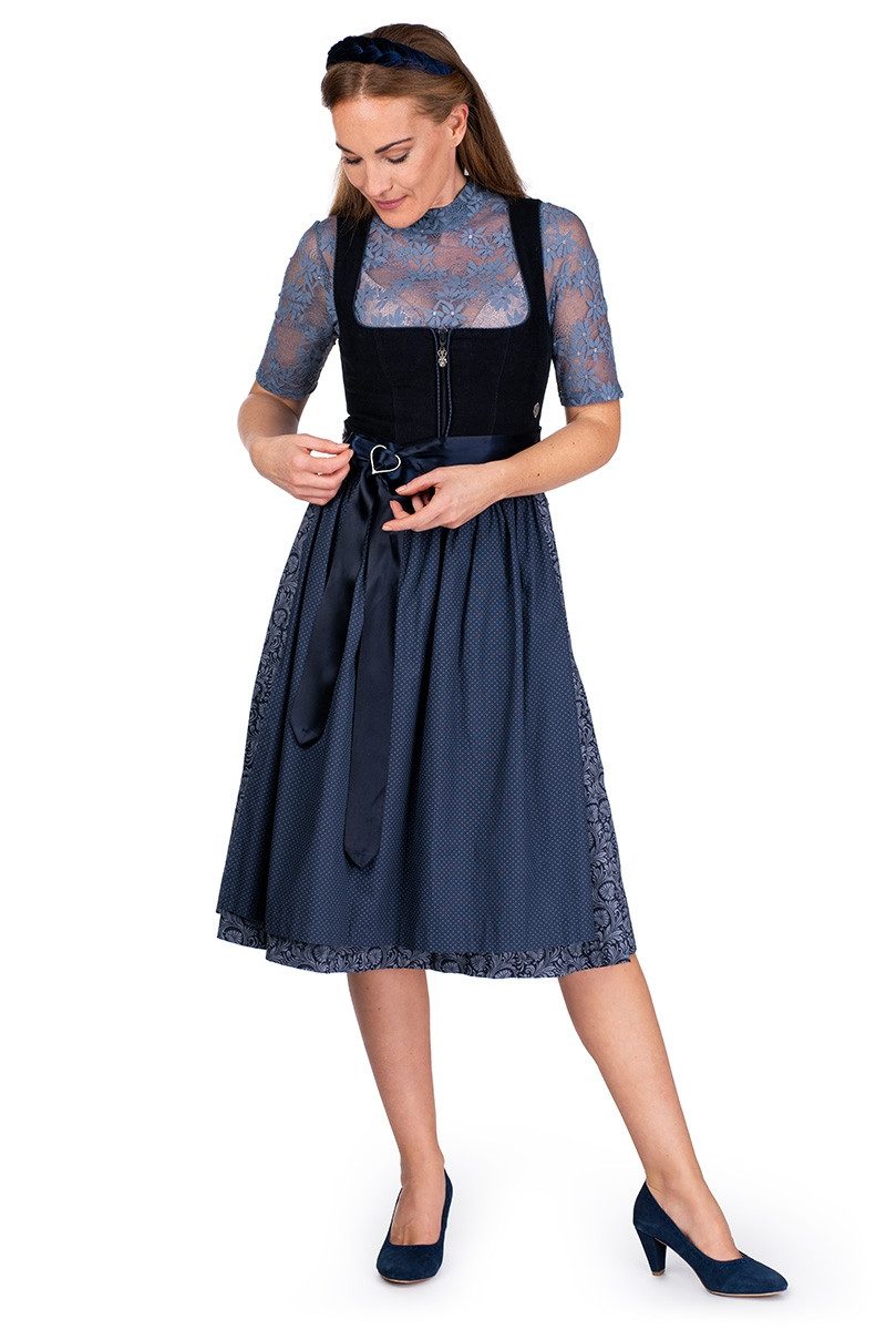 MarJo Dirndl Cord Dirndl 2tlg. - CONNY - deep ocean