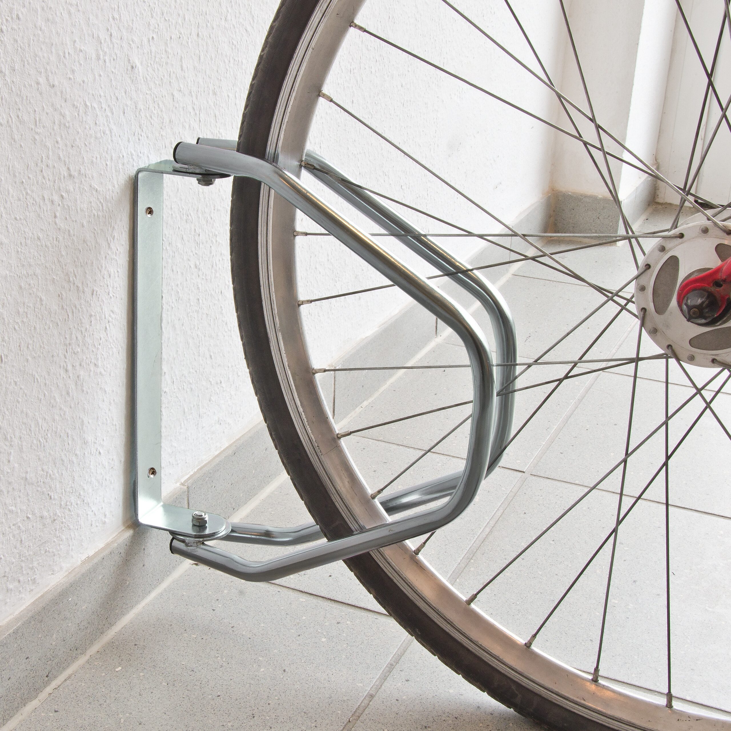relaxdays Fahrradständer Schwenkbarer Fahrradständer Wand im Set (2-St), 2er Pack