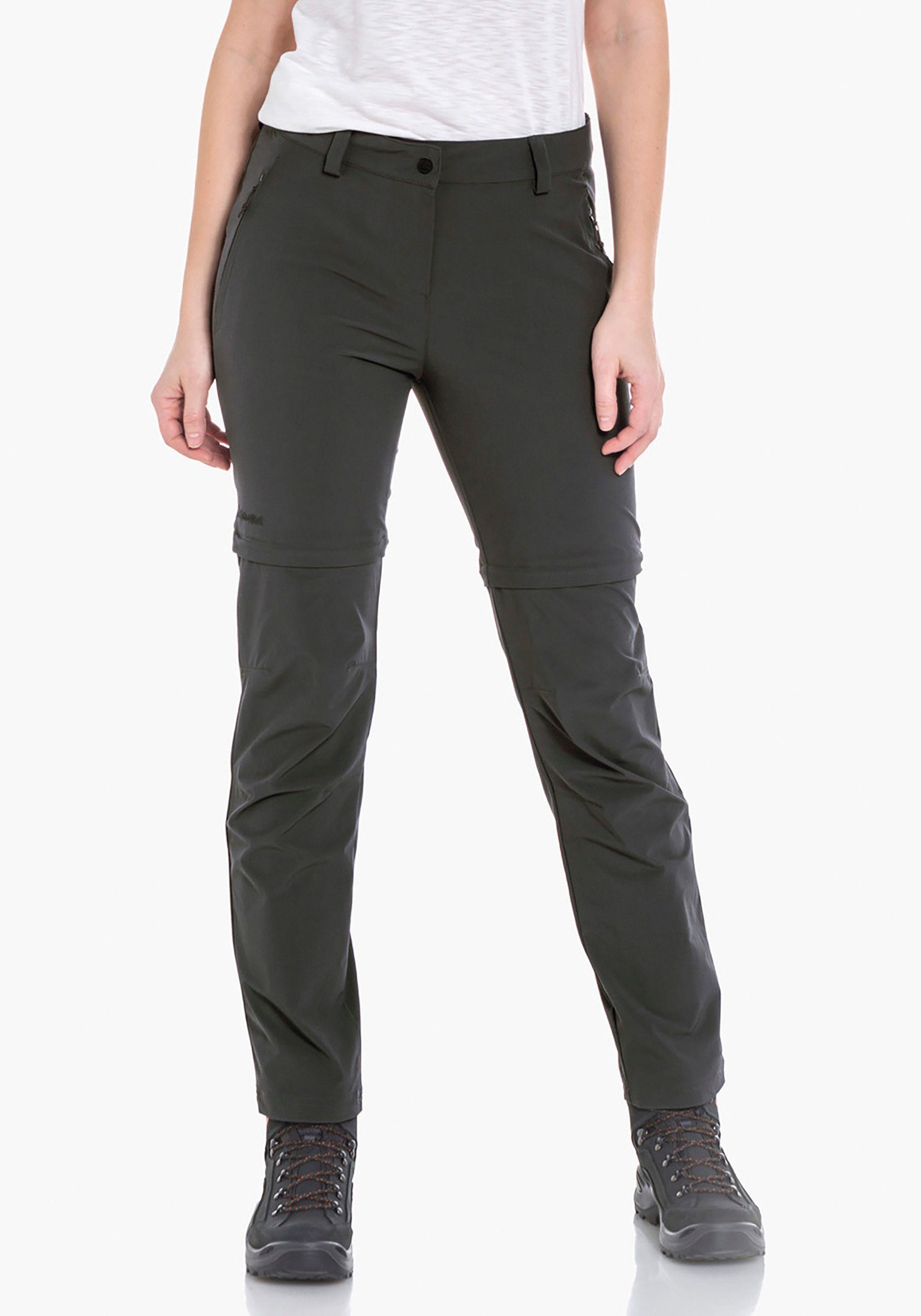 Schöffel Zip-away-Hose Pants Zip Off graphit