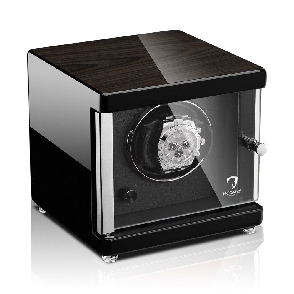 MODALO Uhrenbeweger AMBIENTE 1 Uhr, (Uhrenboxen, Uhrenkasten Uhrenbeweger 1 Uhr)