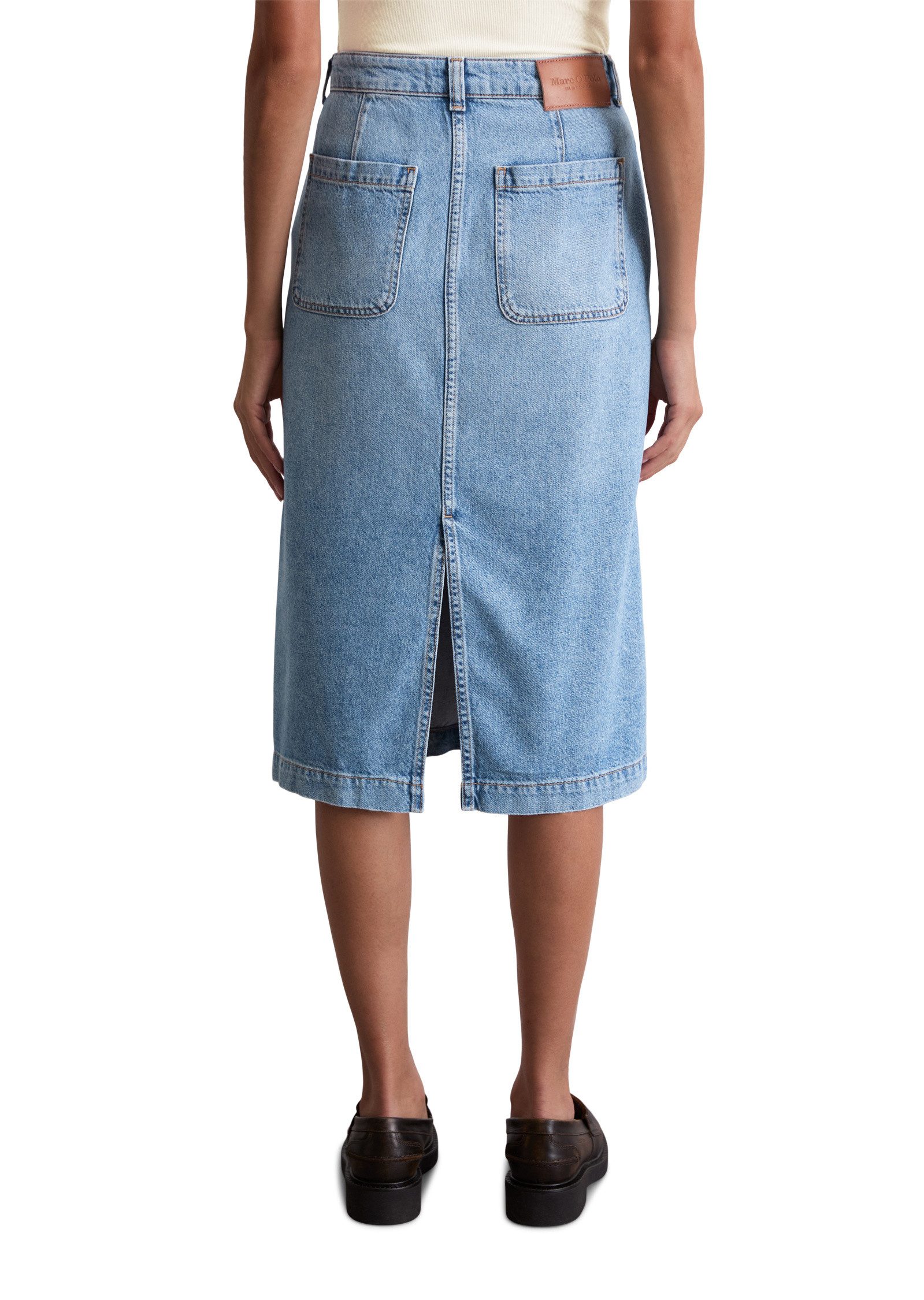 Marc O'Polo Jeansrock aus TENCEL™ Lyocell