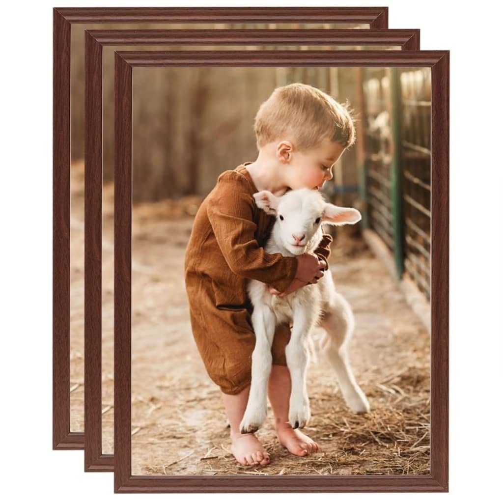 möbelando Bilderrahmen Weidenthal, (3er Set), aus MDF, PS (Polystyrol) in Braun. Abmessungen (B/H) 20x25 cm. € 15,95