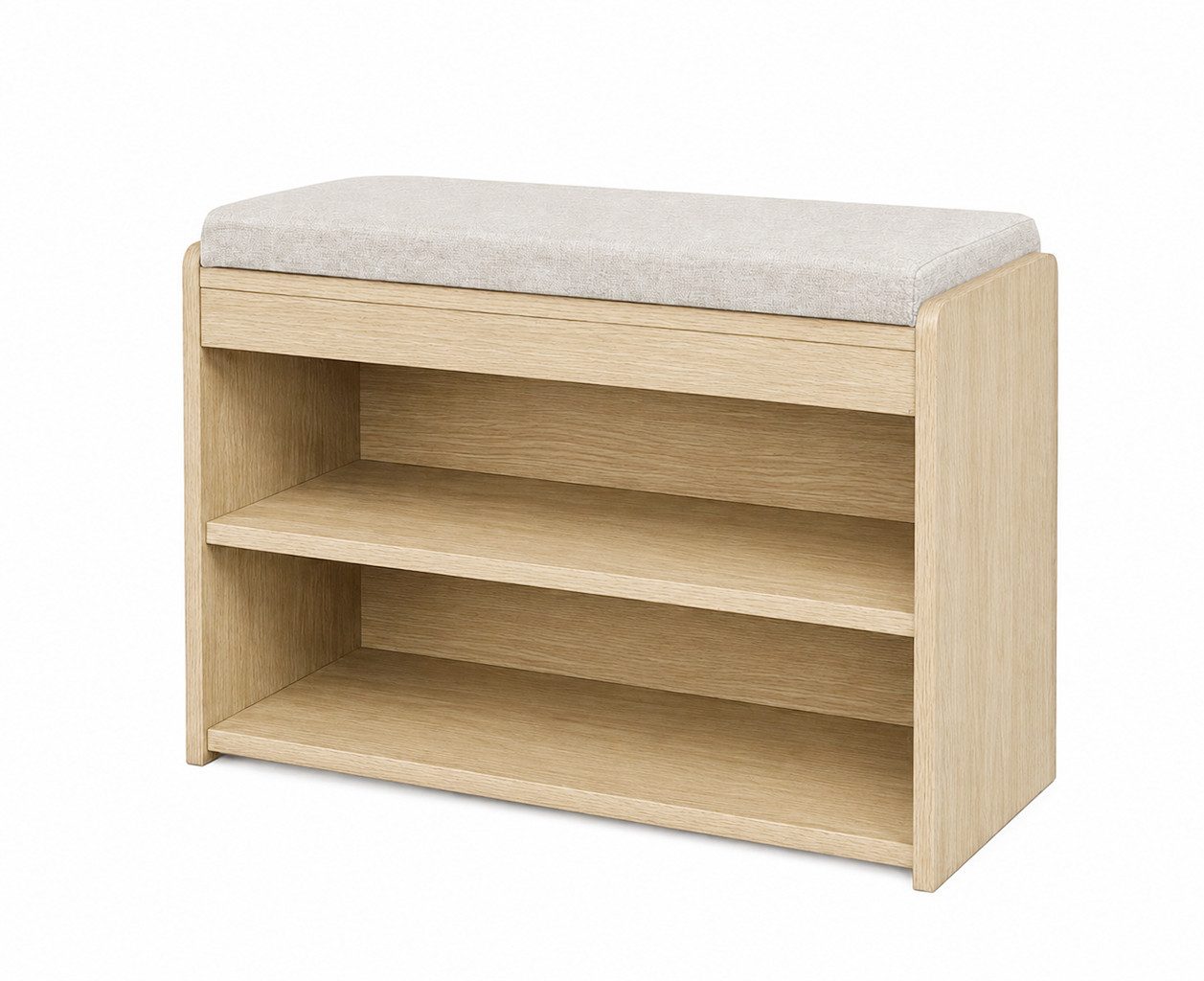 Zedelmaier Sitzbank mit Sitzbank Schuhregal mit Sitzbank 76 x 30 x 45 cm