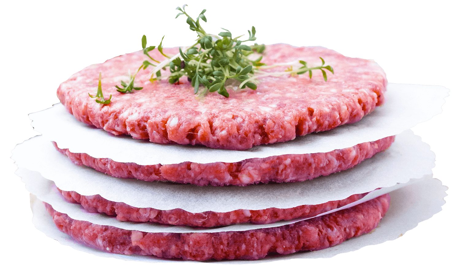 Demmler Backpapier 1350745016FSC, Käse, 500 -, in Ø13cm Stk. Trennen Made Burger Wurst von - Burgertrennpapier zum - oder Germany