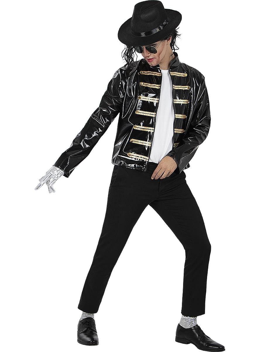 Metamorph Kostüm Michael Jackson – Jacke Militärgarde, Inspiriert von der Jacke, die der King of Pop auf dem Walk of Fame tru