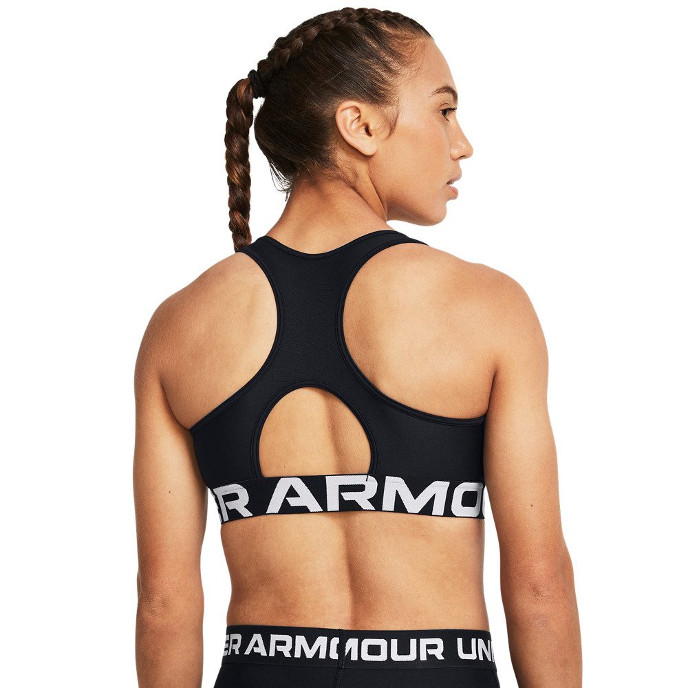 Under Armour® Sport-BH UA HG MID BRANDED mit bequemem Halt, aus Polyester und Elasthan