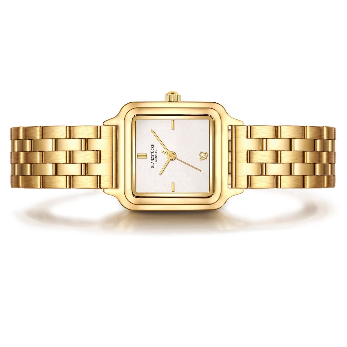 Glanzstücke München Quarzuhr gelbgold günstig online kaufen