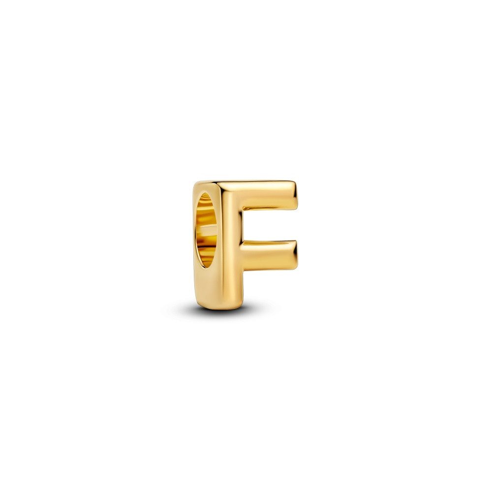 Pandora Charm-Einhänger Pandora Moments Buchstabe F Alphabet-Charm 763952C00
