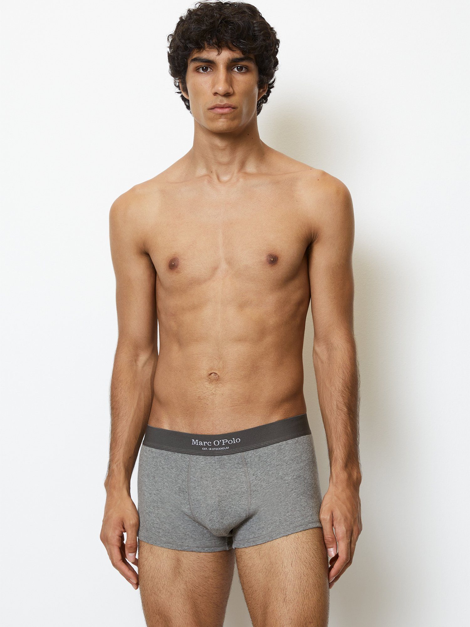 Marc O'Polo Trunk Iconic Rib (2-St) unterhose männer boxershort