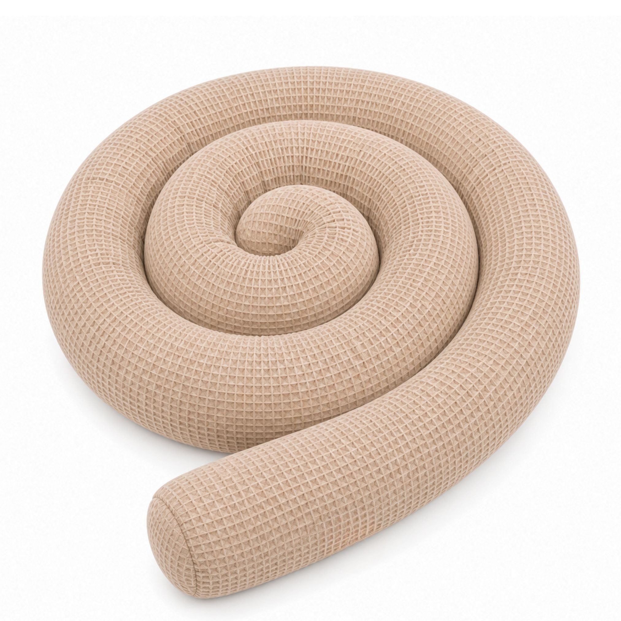 Babymajawelt Bettrolle Bett Nestchen Schlange, Wickeltischumrandung Waffel, Lagerungshilfe im Schlaf, Sitzen, Liegen oder Entspannen. Made in EU