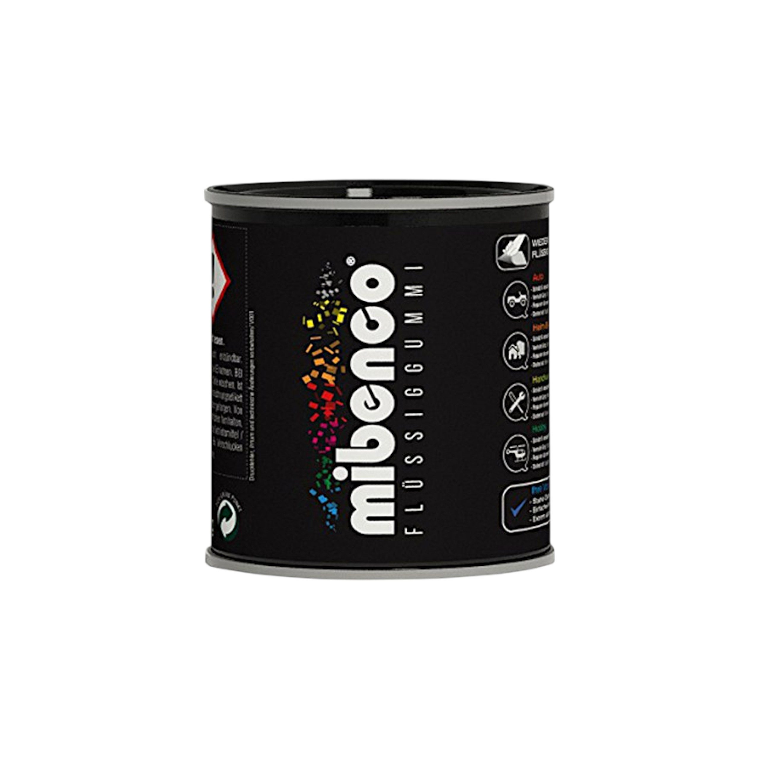 mibenco Lack mibenco Flüssiggummi Pur 175 g Neonrot Matt – Schutz & Isolation