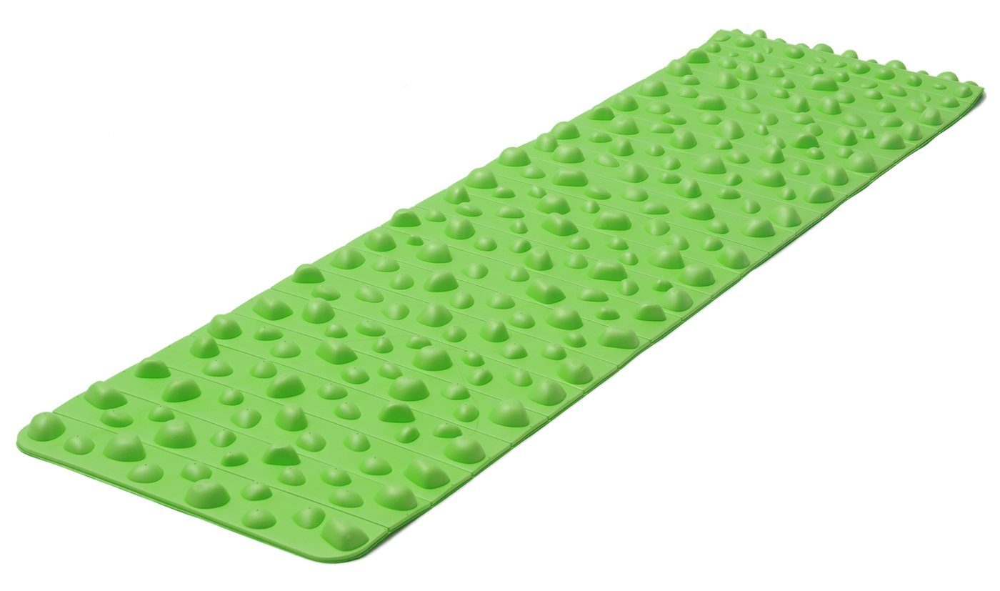 Yogistar Massagerolle Fuß Massage Board Basic (Standard, 1-tlg), Rollbares Fuß-Massage-Board mit Noppen. grün