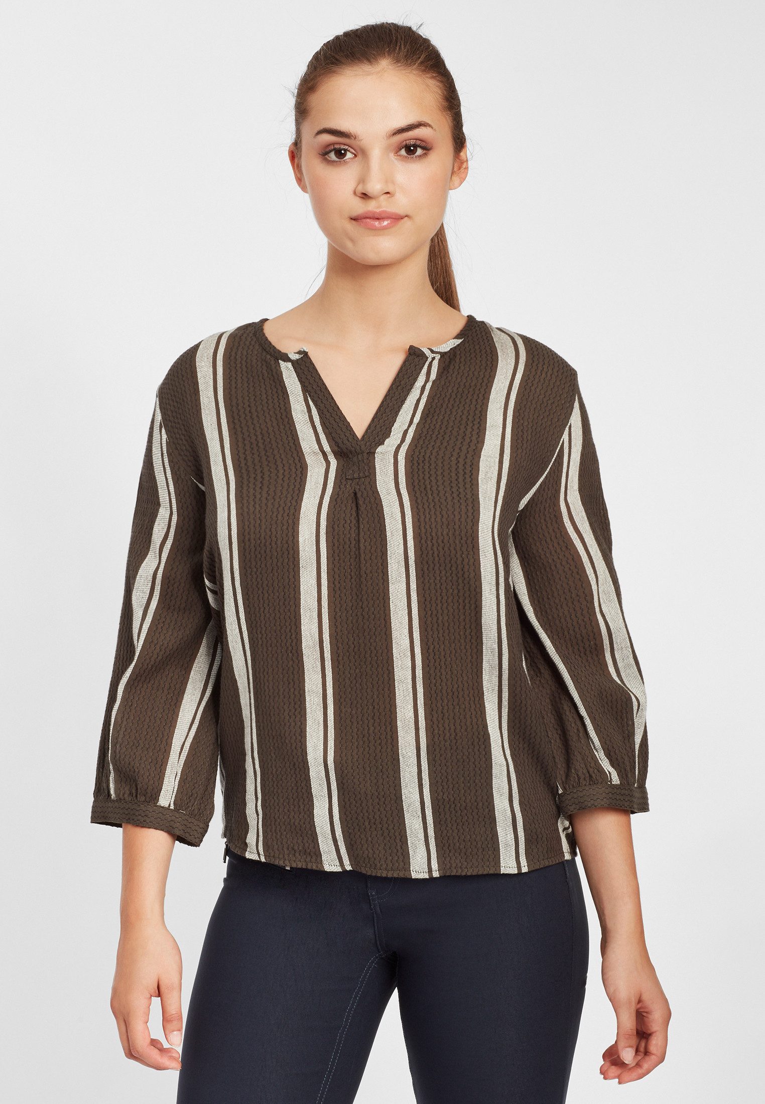 Schlupfbluse Fransa FRLastripe