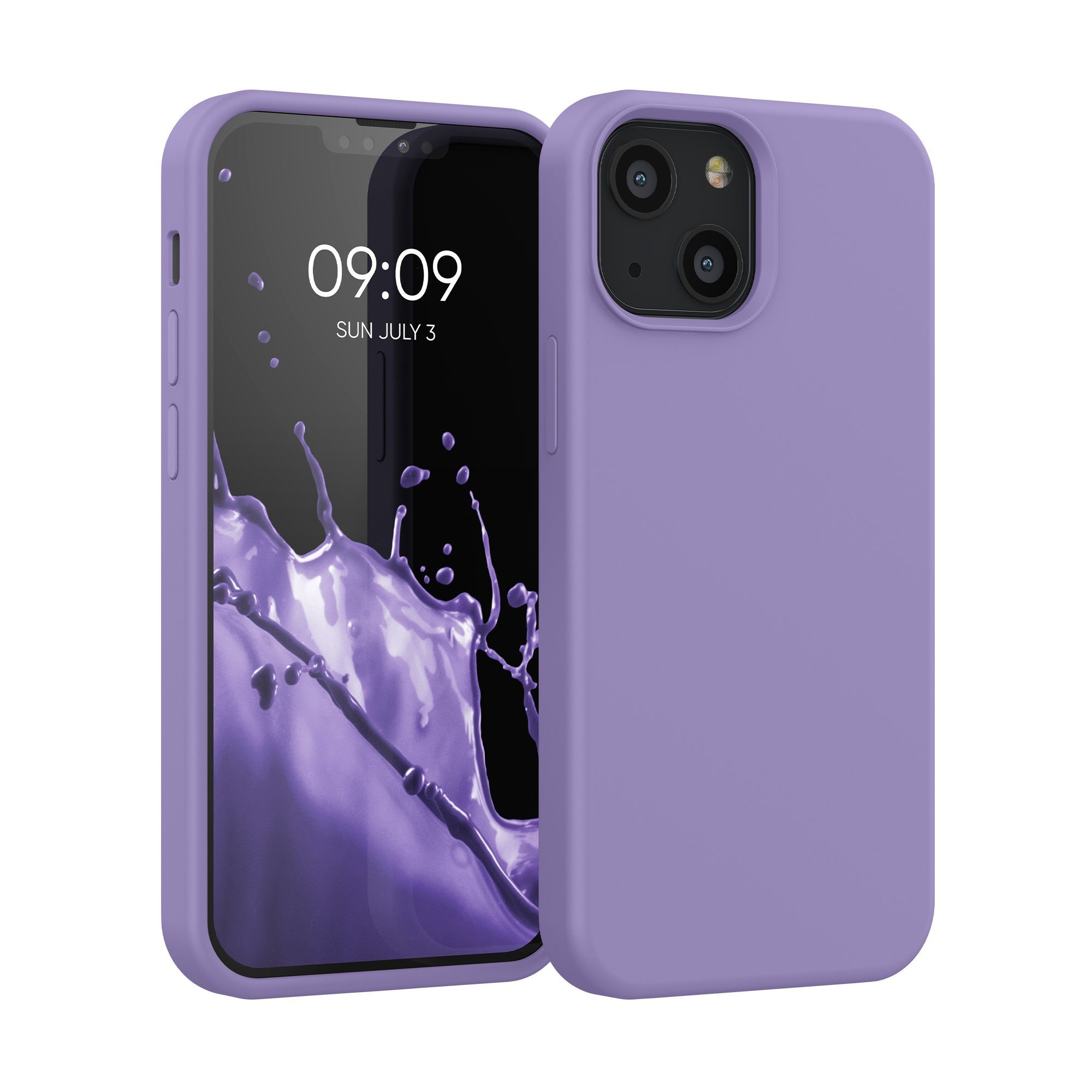kwmobile Handyhülle Hülle für Apple iPhone 13 mini, Hülle Silikon gummiert - Handyhülle - Handy Case Cover