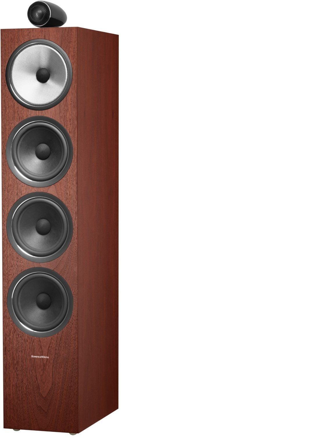 Stand-Lautsprecher Stück Rosenut S2, 702 Bowers Wilkins & 2