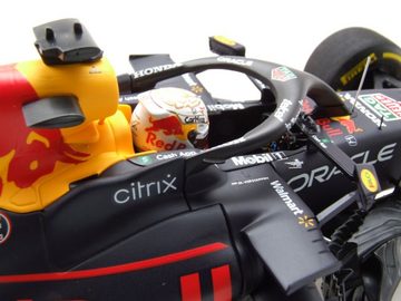 Minichamps Modellauto Red Bull Racing Honda RB16B Formel 1 Sieger Mexico GP 2021 Max Verstap, Maßstab 1:18