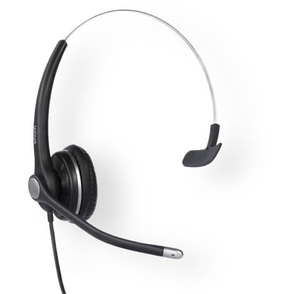 Snom Snom A100M Headset für Büro und Homeoffice. Headset (Hochwertiger Klang, komfortables Tragegefühl, Hochwertiger Klang und komfortables Tragegefühl)
