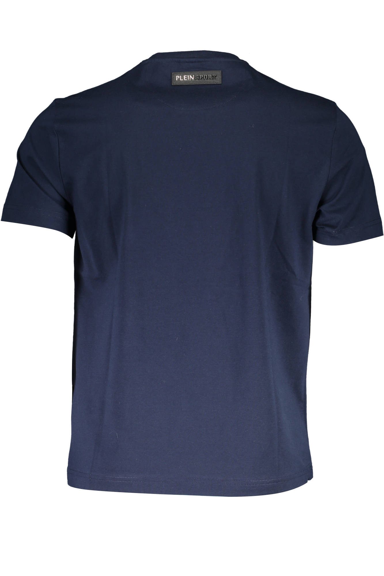 PLEIN SPORT T-Shirt Herren Kurzarm-T-Shirt Blau mit Druck und Logo – günstig online kaufen