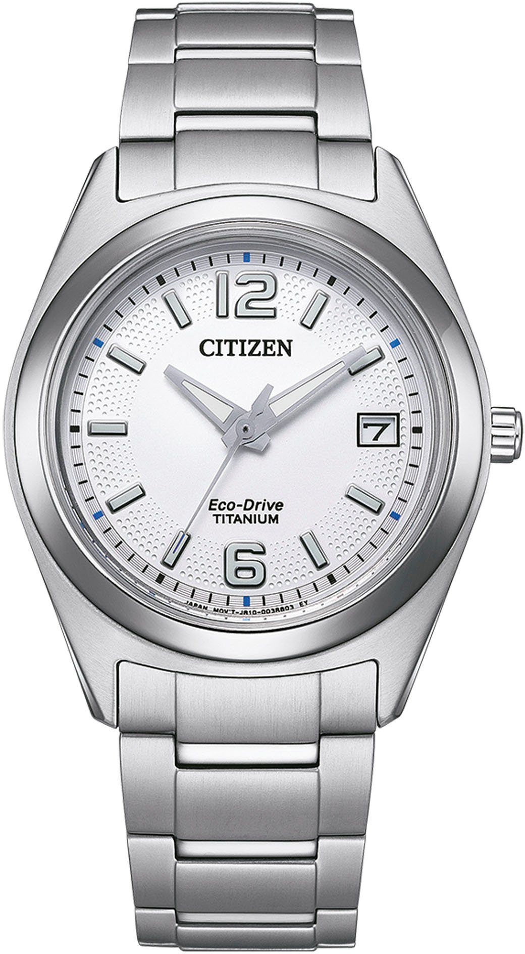 Citizen Solaruhr FE6151-82A, Gehäuse aus trageangenehmem Titan, Gehäuse-Ø  ca. 34 mm