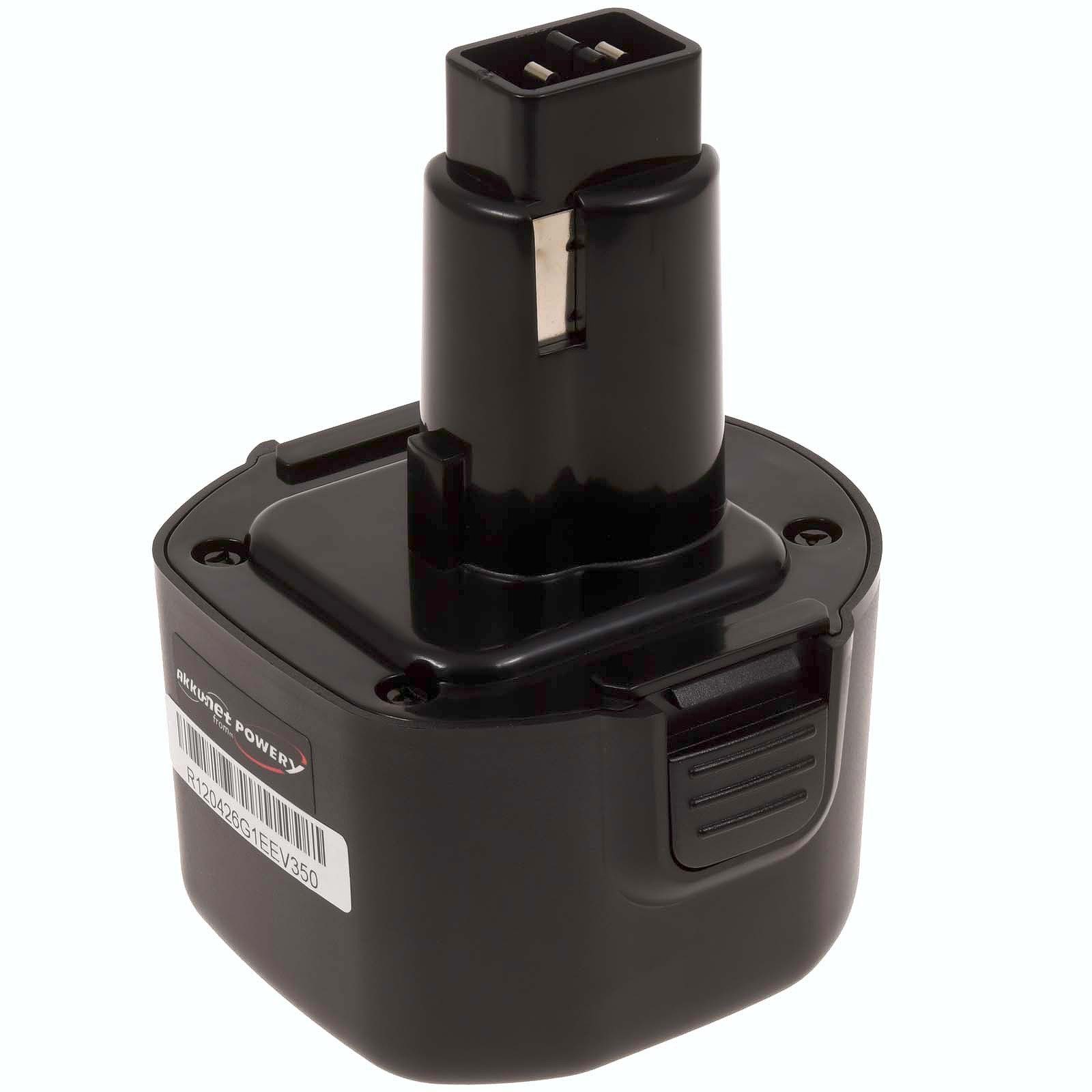 Powery Akku für Black & Decker Typ A9251 Akku 2000 mAh (9.6 V)