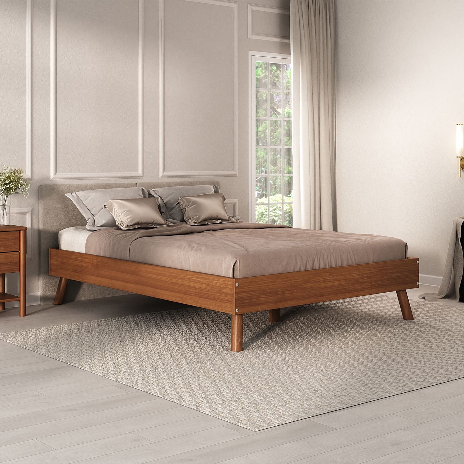 IDIMEX Futonbett KARRI, modernes Massivholzbett 140x200cm günstig online kaufen