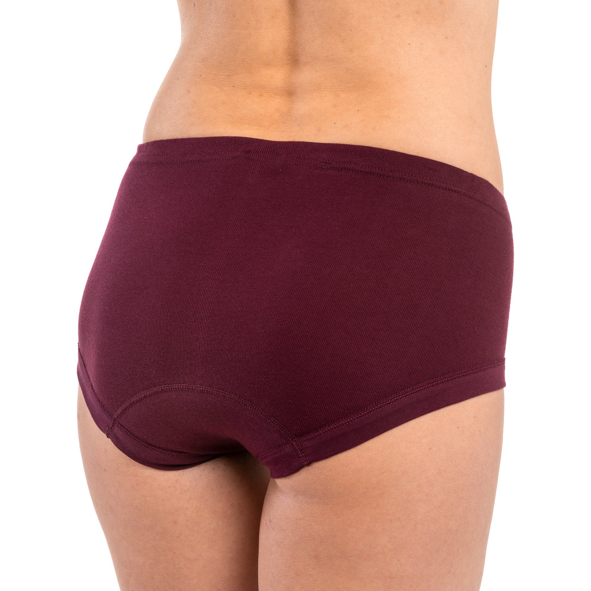 HERMKO Taillenslip 9114001 9114001 Damen Taillenslip aus Bio-Baumwolle