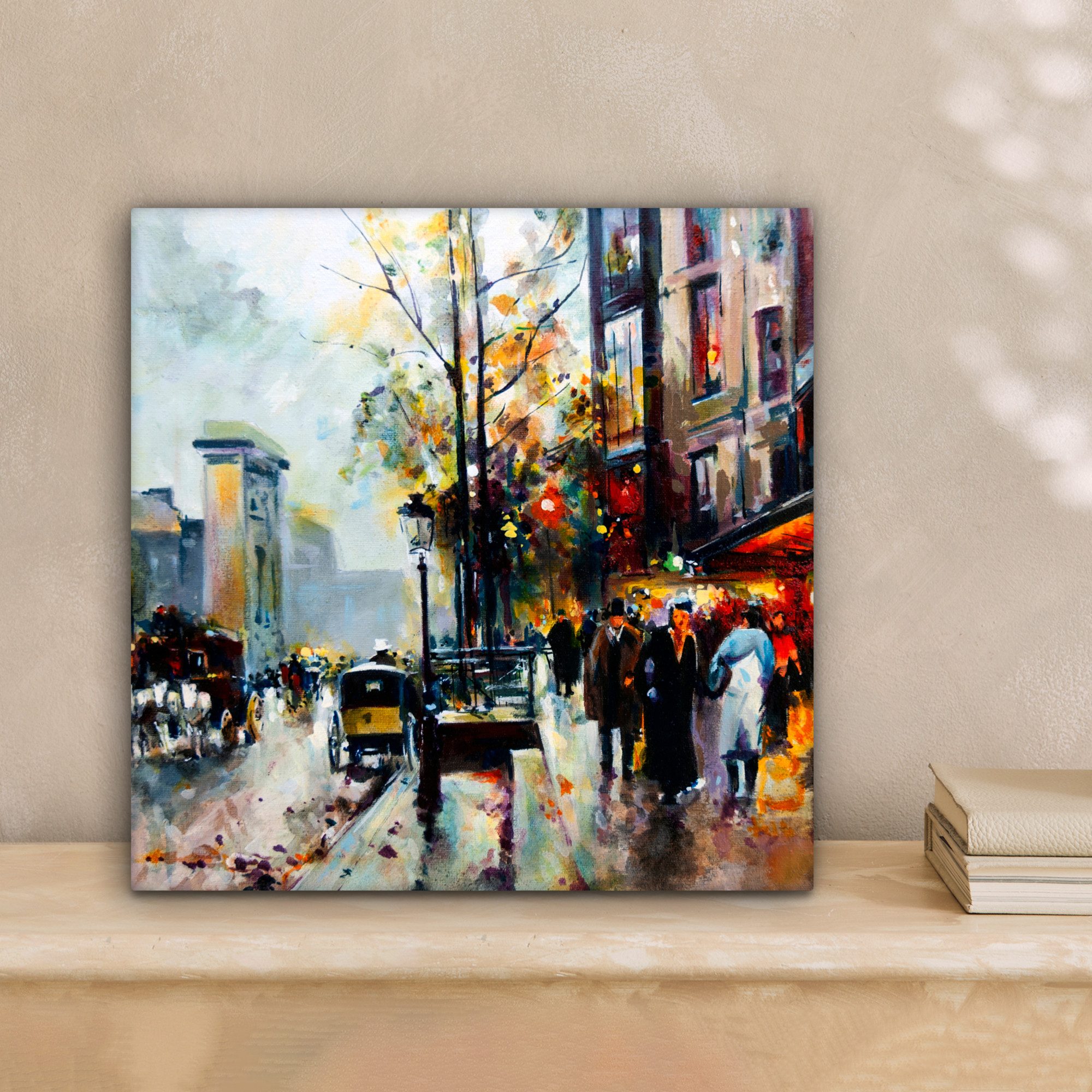 OneMillionCanvasses® Leinwandbild Kunstdrucke - Stadt - günstig online kaufen