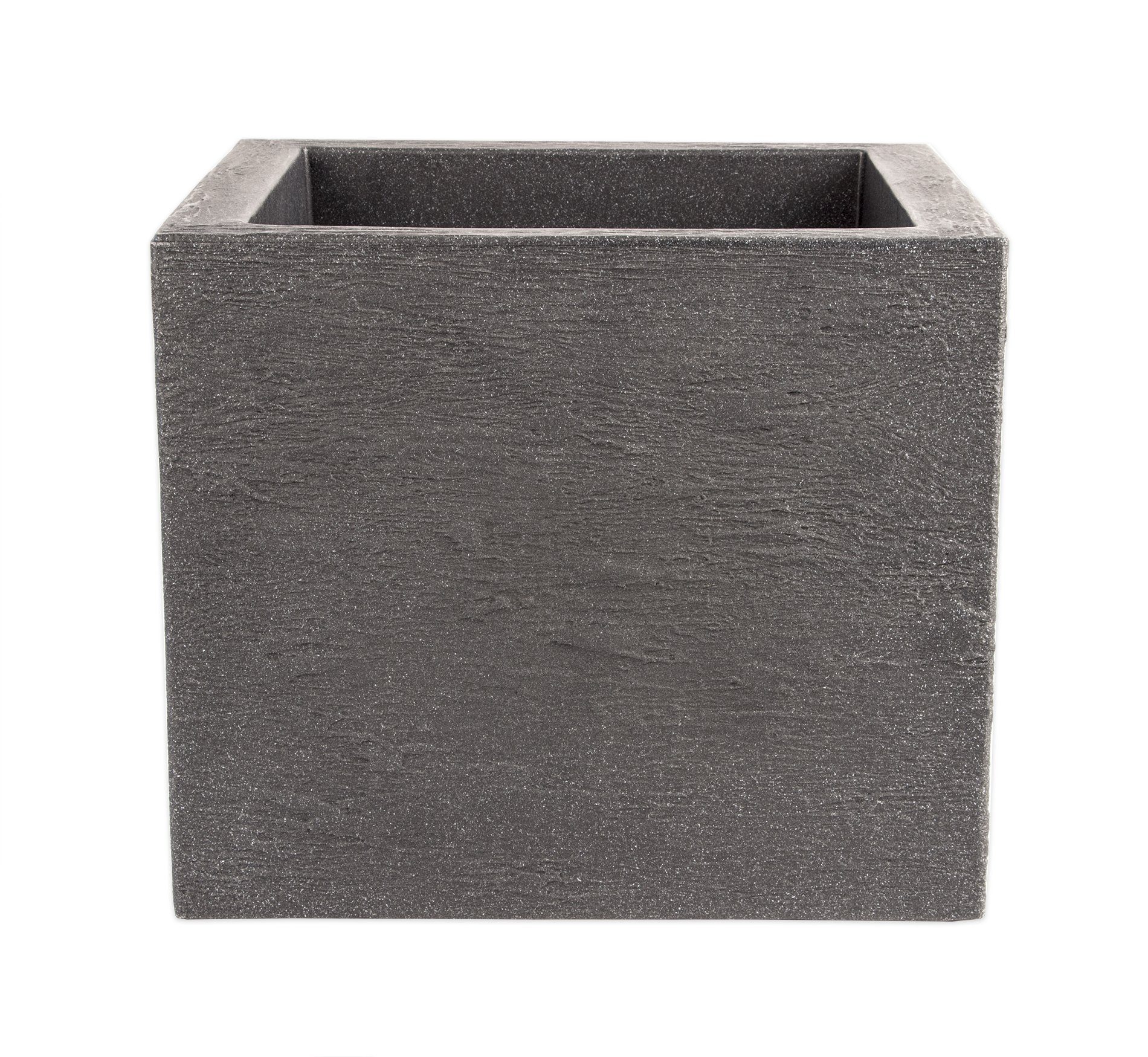 BigDean Pflanzkübel Granitstein-Optik 50x50 cm anthrazit günstig online kaufen