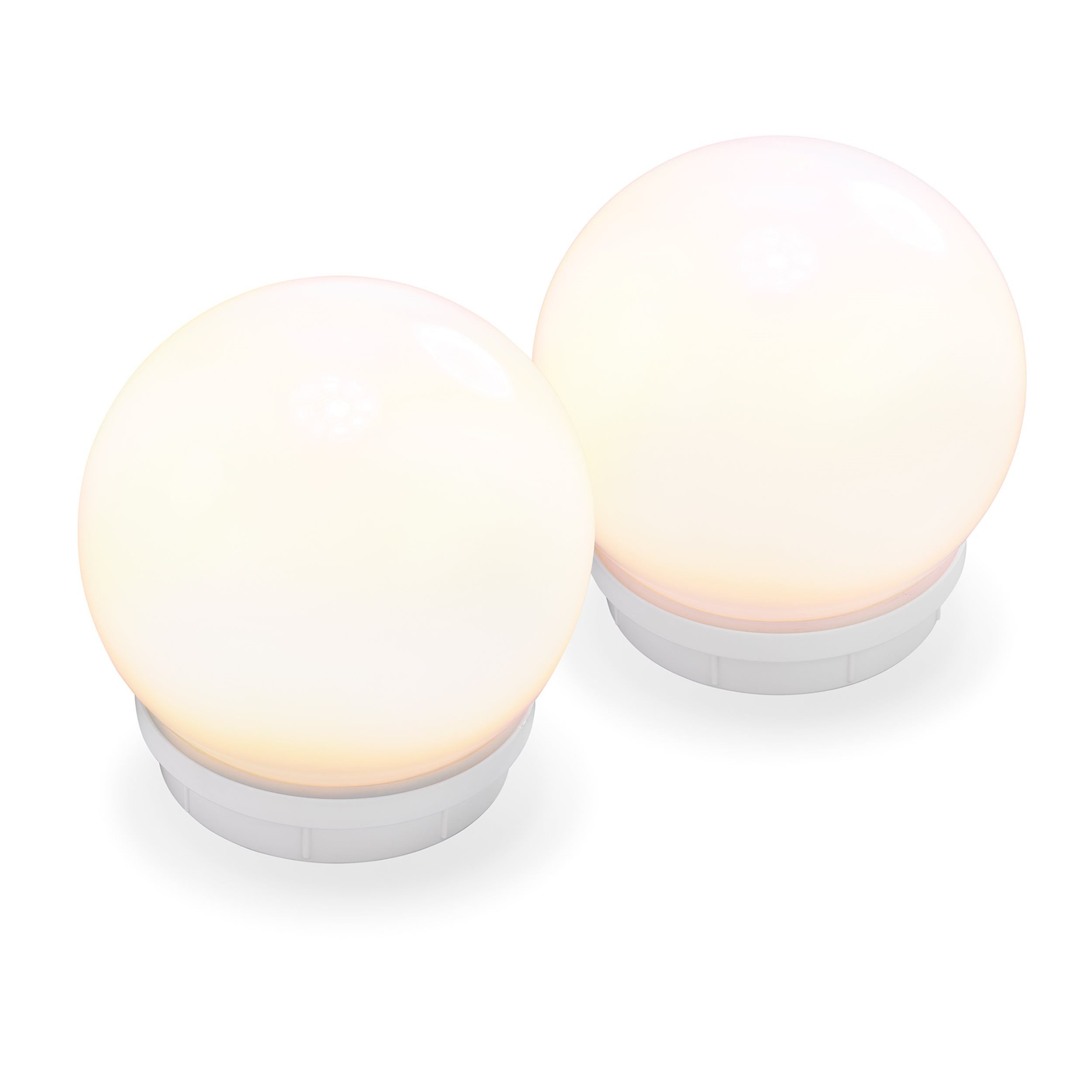 esotec LED Teichleuchte 2x Schwimmende Solarkugeln Float D=15 Duo Color 650 günstig online kaufen