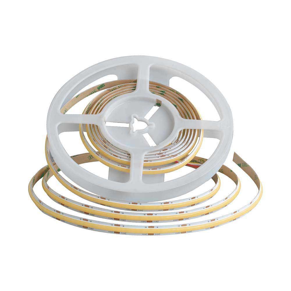 LED Stripe COB LED Streifen DC 24V LED Strips mit 480 LEDs 8mm Breite 5 oder 10 m