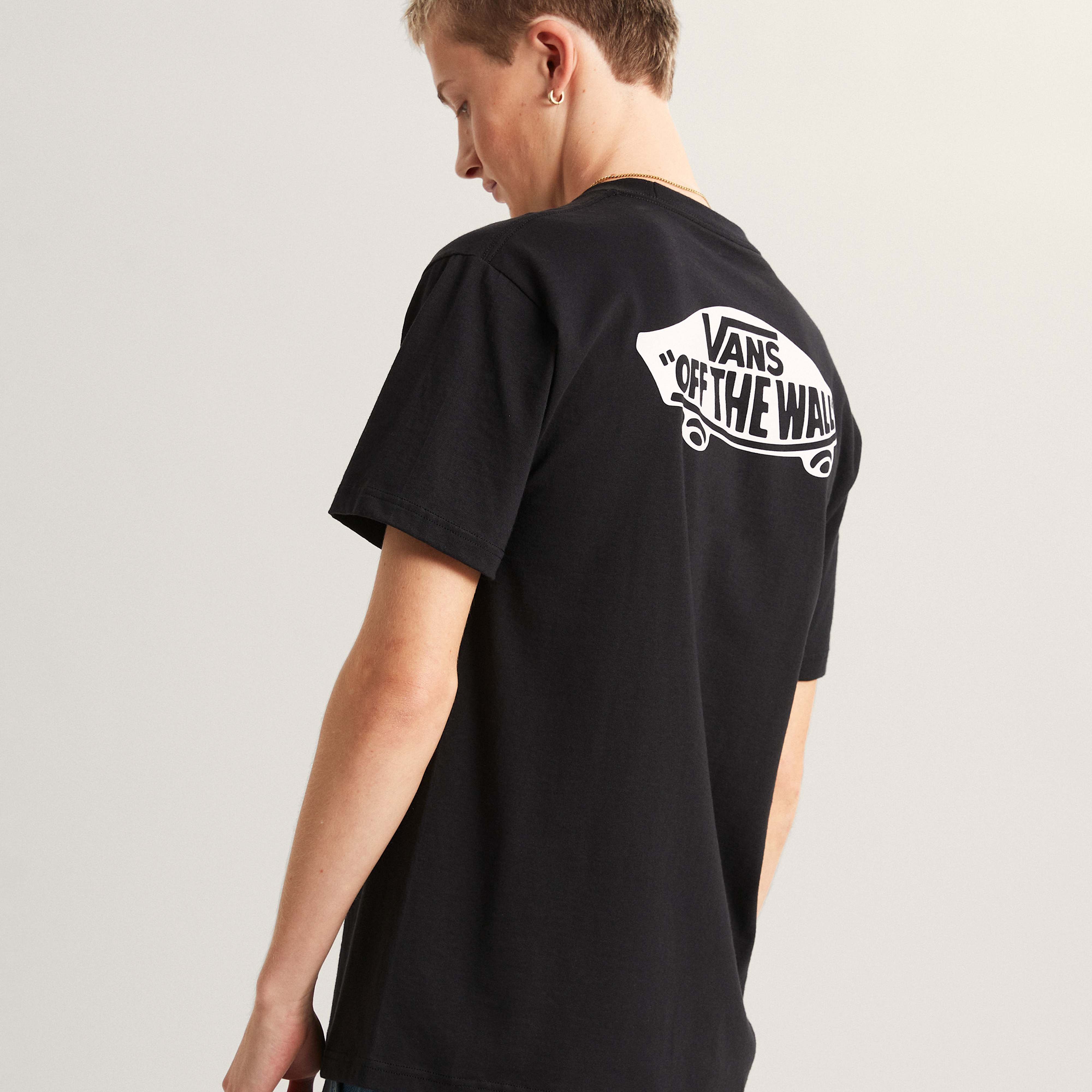 Vans T-Shirt Double Standard SS Tee mit Rundhalsausschnitt, ohne Verschluss, Kurzarm, aus Baumwolle