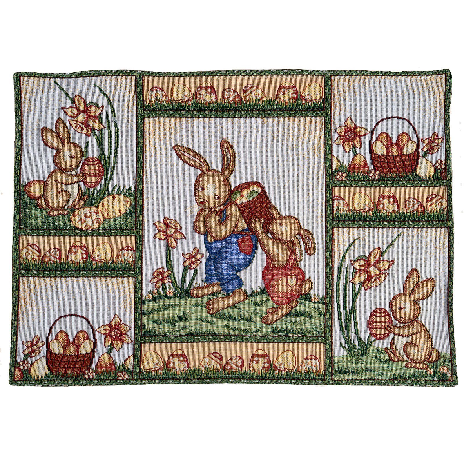 heimtexland Platzset Gobelin Tischdeko Osterdeko Tischset günstig online kaufen