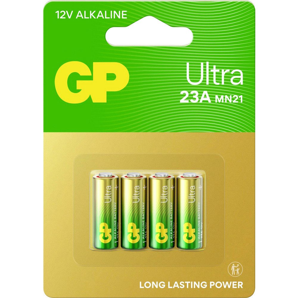 Gp GP Ultra Spezial-Batterie 23 A 12 V 4 St. Batterie