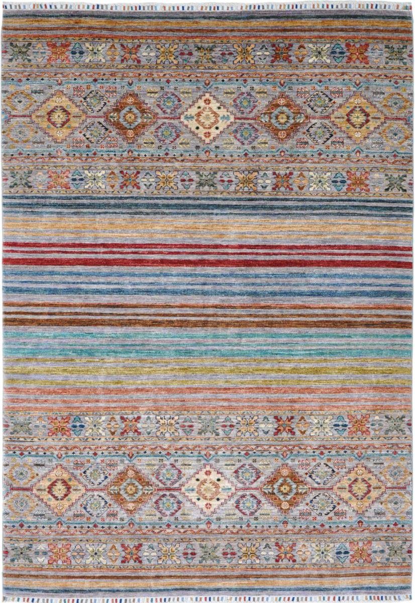 Orientteppich, 168x235 Handgeknüpfter Shaal 5 Trading, Arijana rechteckig, Höhe: Nain mm Orientteppich