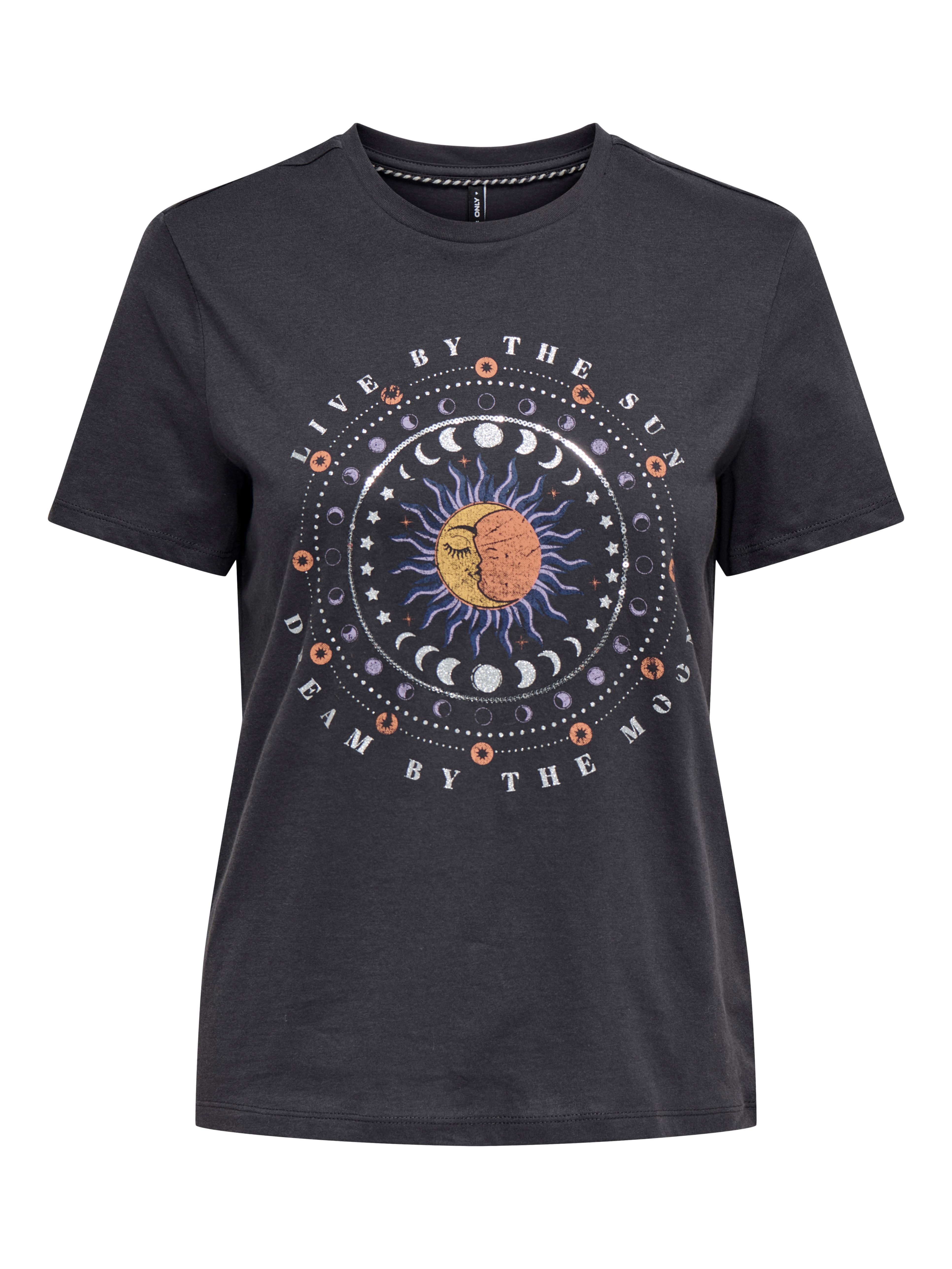 ONLY Kurzarmshirt ONLKITA LUNA REG S/S TOP CS JRS günstig online kaufen