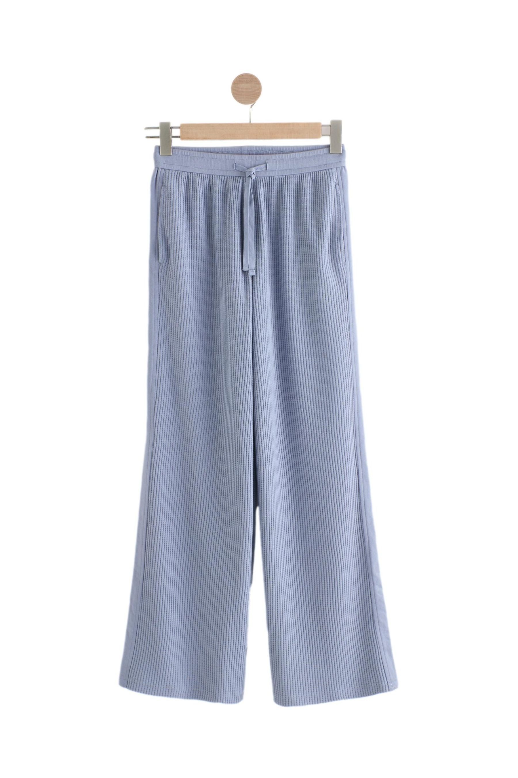 Next Jogginghose Weiche Hose mit weitem Bein und Waffelstruktur (1-tlg) günstig online kaufen