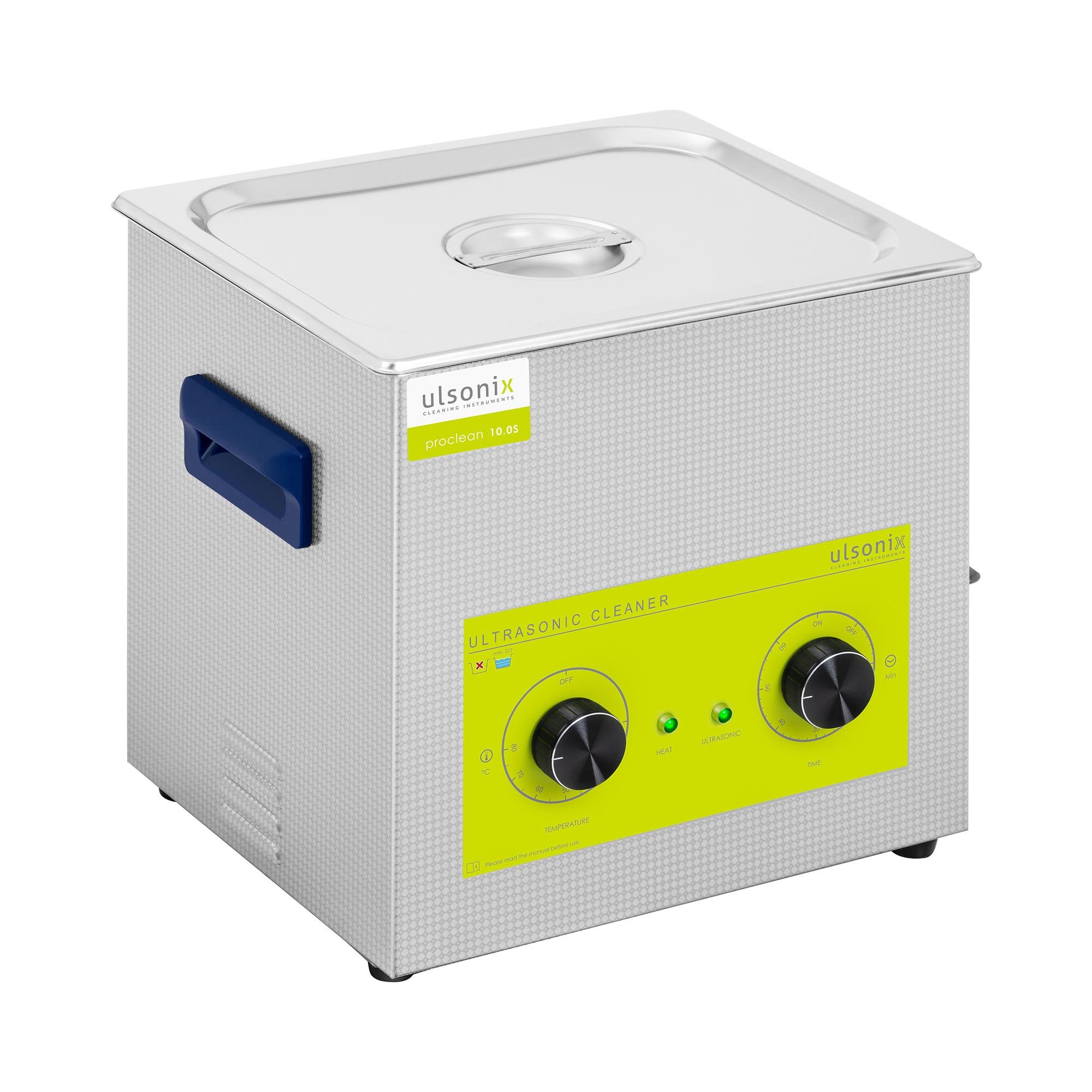 Ulsonix Ultraschallreiniger 10 L Ultraschallreinigungsgerät Ultraschallbad 240 W 40 kHz, verschiedene Größen