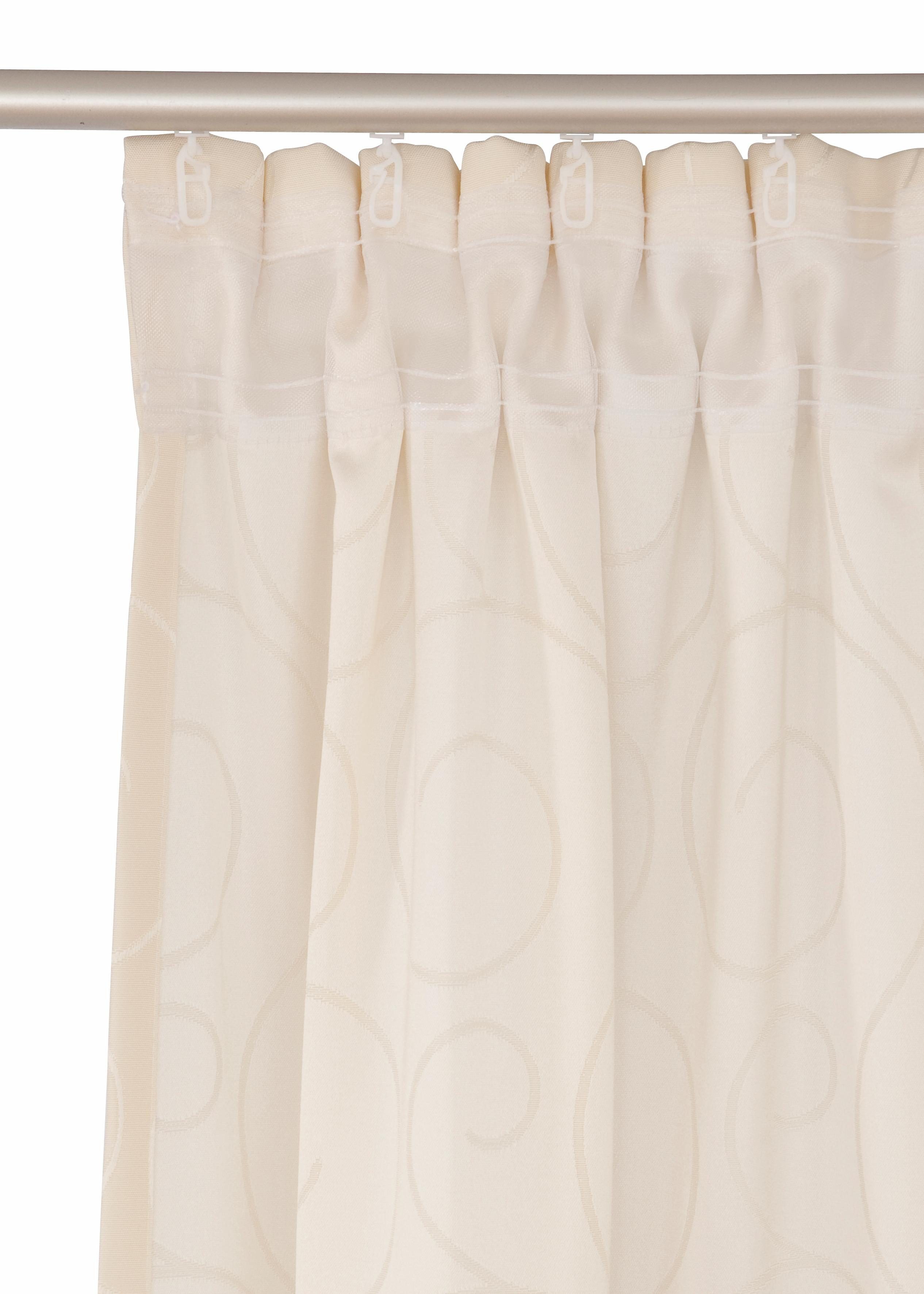 Wirth Vorhang NEUFAHRN (1 St), Smokband, blickdicht, Jacquard