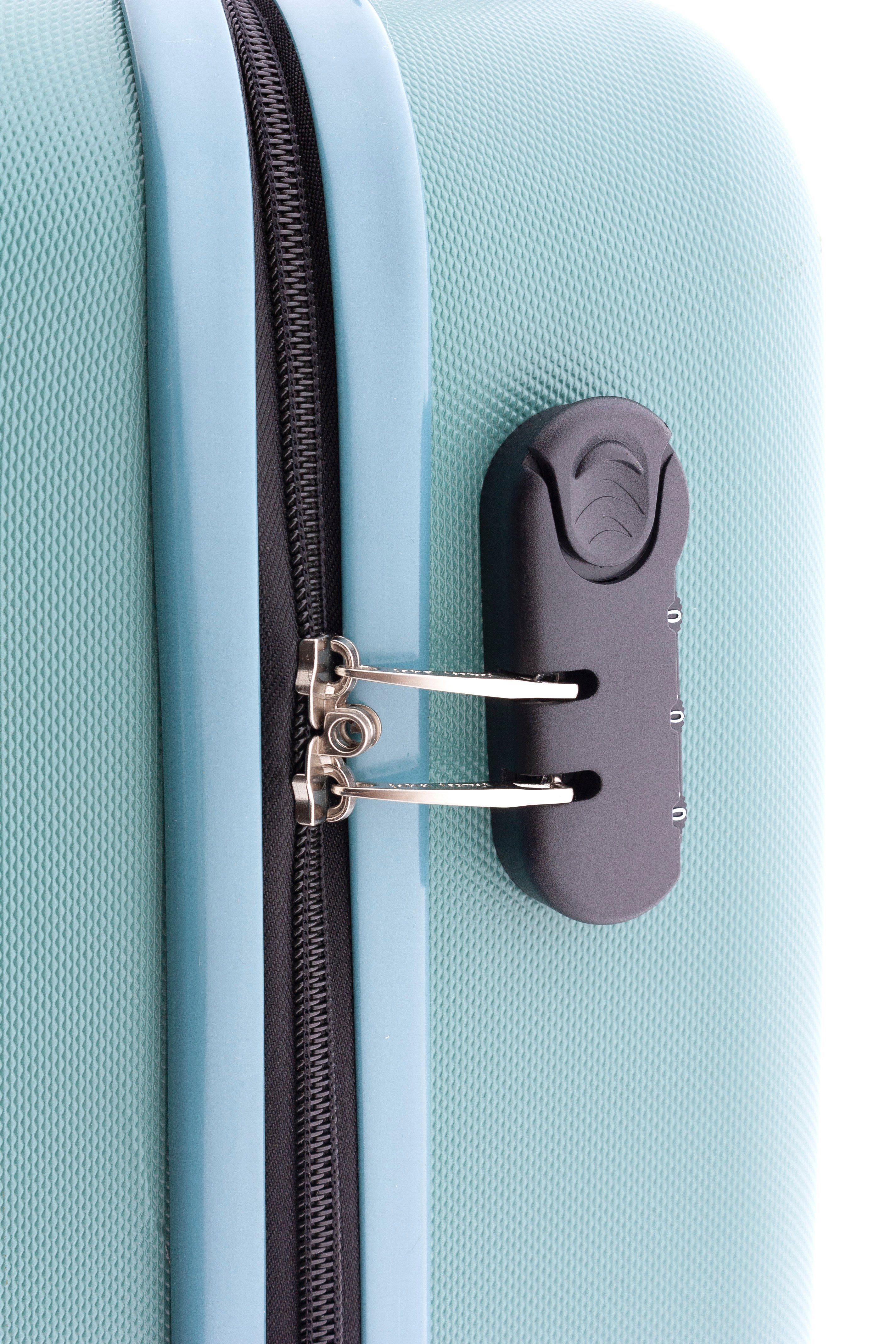 John Travel Handgepäck-Trolley Koffer 55 cm, 4 Rollen, 2,6 kg, 38 Liter, div. Farben