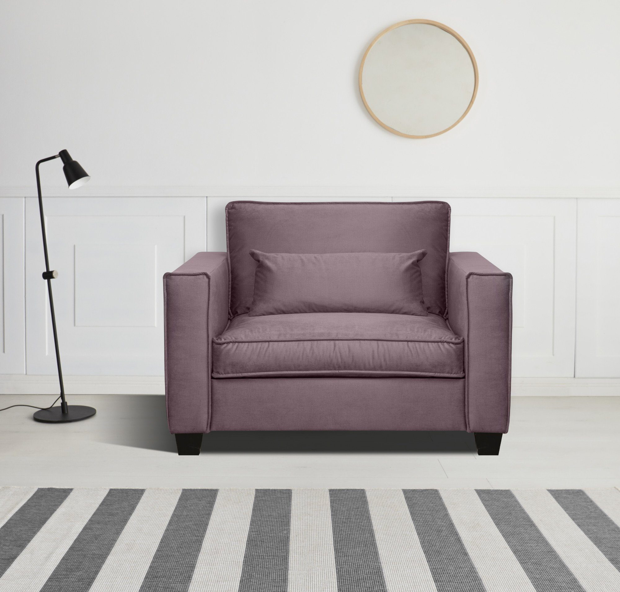 verfügbar Sessel viele bequeme violet Sitzgelegenheiten, Tilques, Farben affaire Home pink