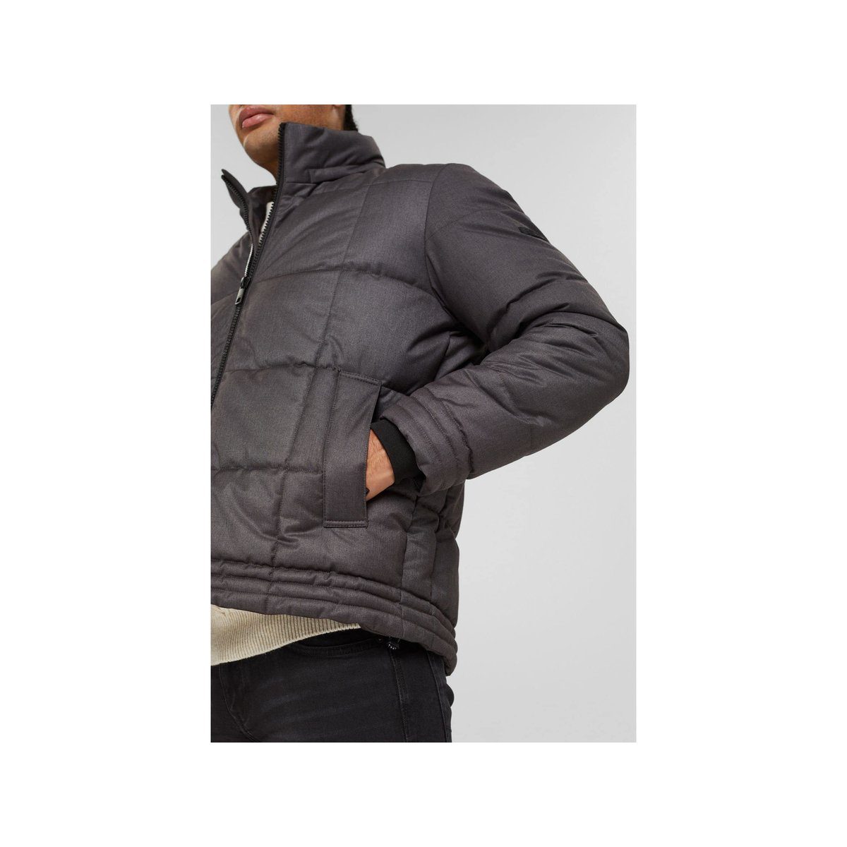 Esprit Steppjacke anthrazit (1-St) regular