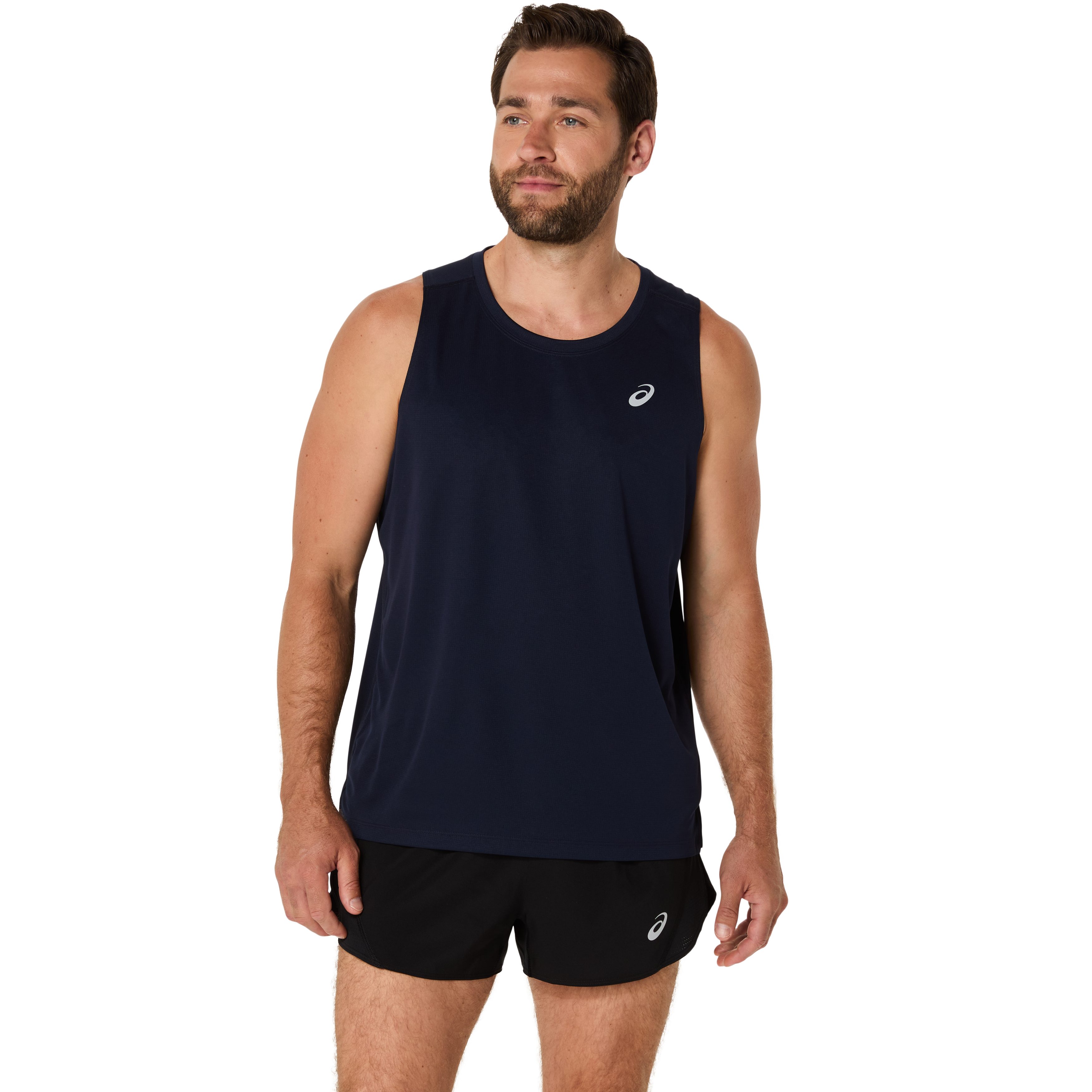Asics Lauftop ASICS CORE SINGLET Schnelltrocknend, Reflektierend, Leicht
