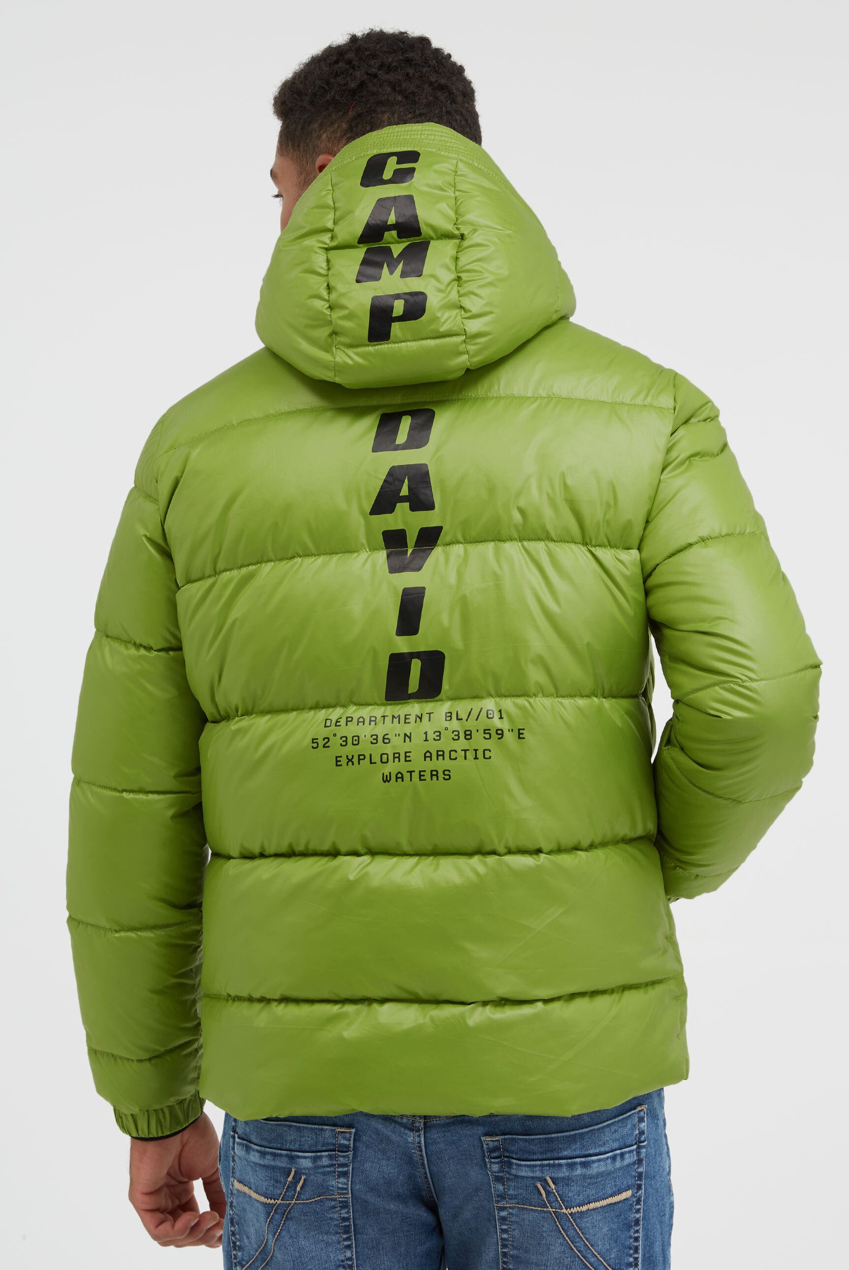 CAMP DAVID Winterjacke mit Elastikbündchen günstig online kaufen