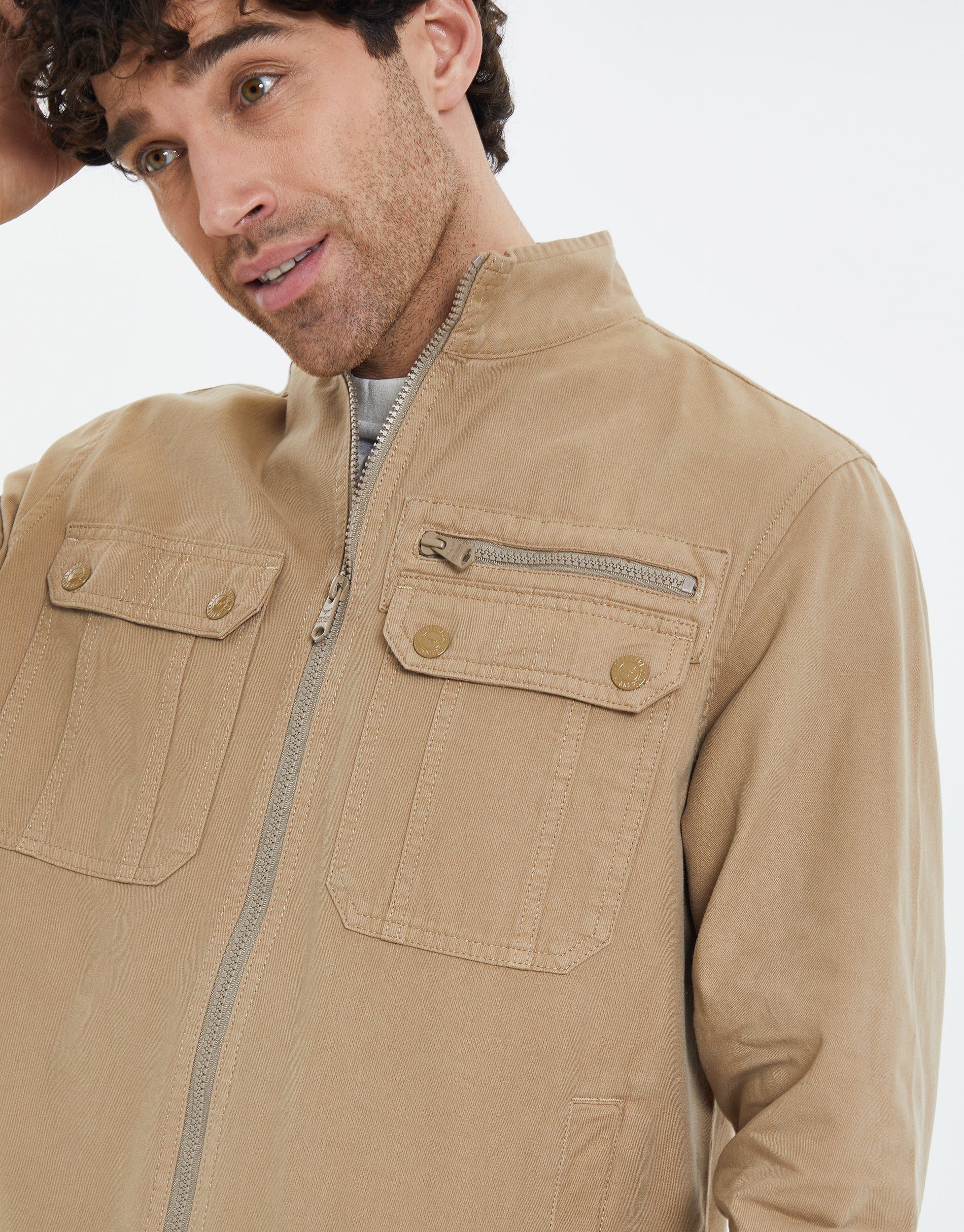 THB Outdoorjacke Stone Threadbare Rye Shacket