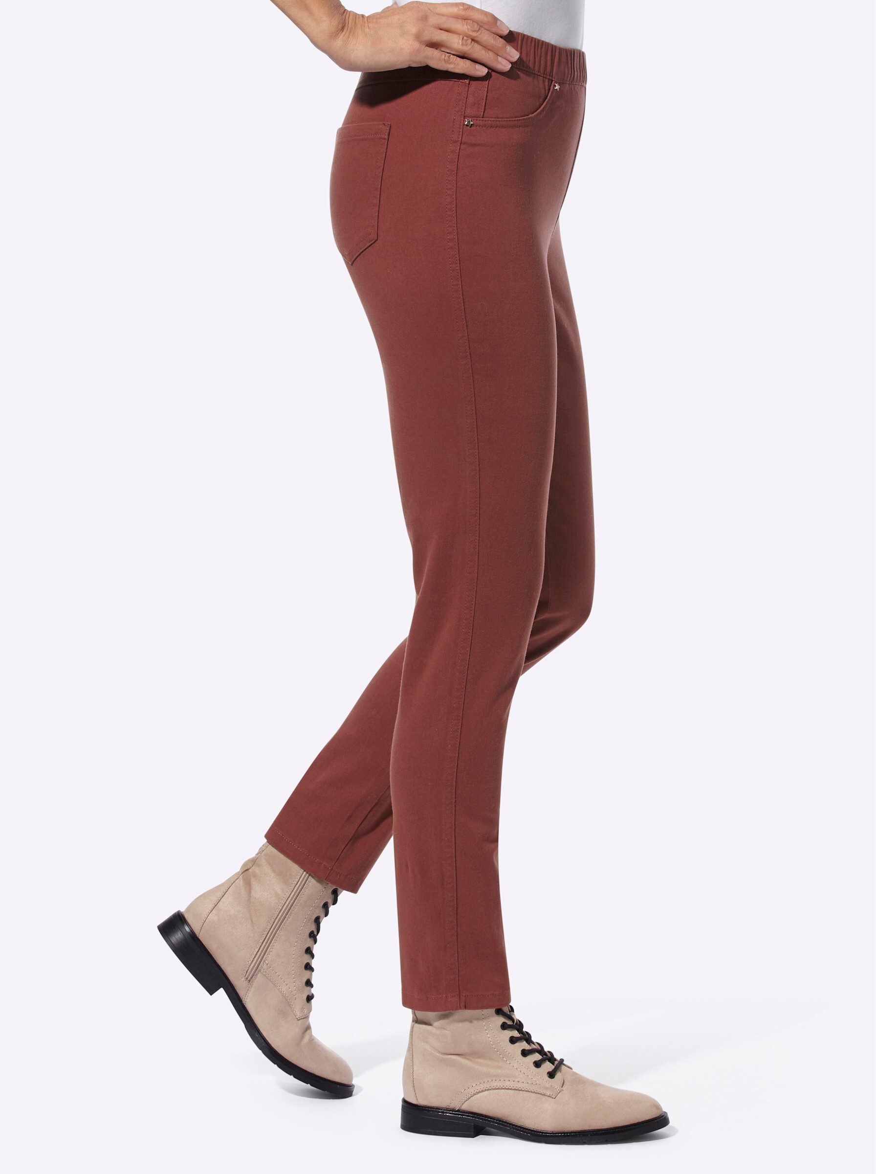 Witt Bequeme Jeans Schlupfhose komfortabel – Bild 2 von 4