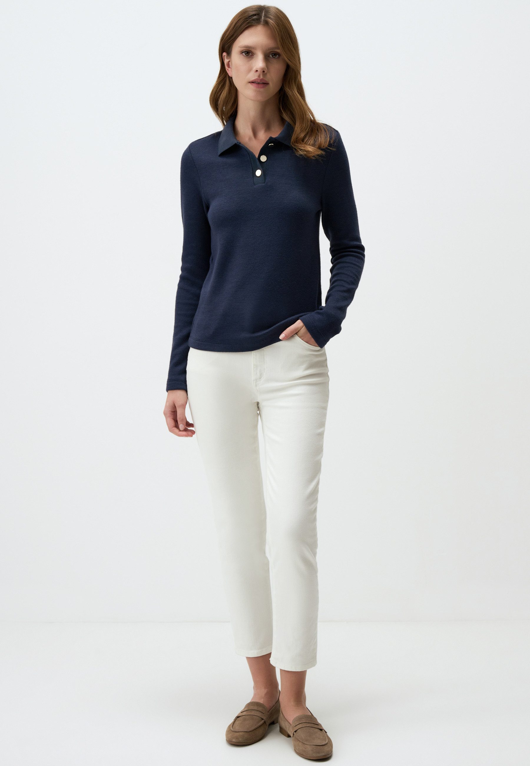 Jimmy Key Poloshirt Poloshirt Mit Knöpfen günstig online kaufen