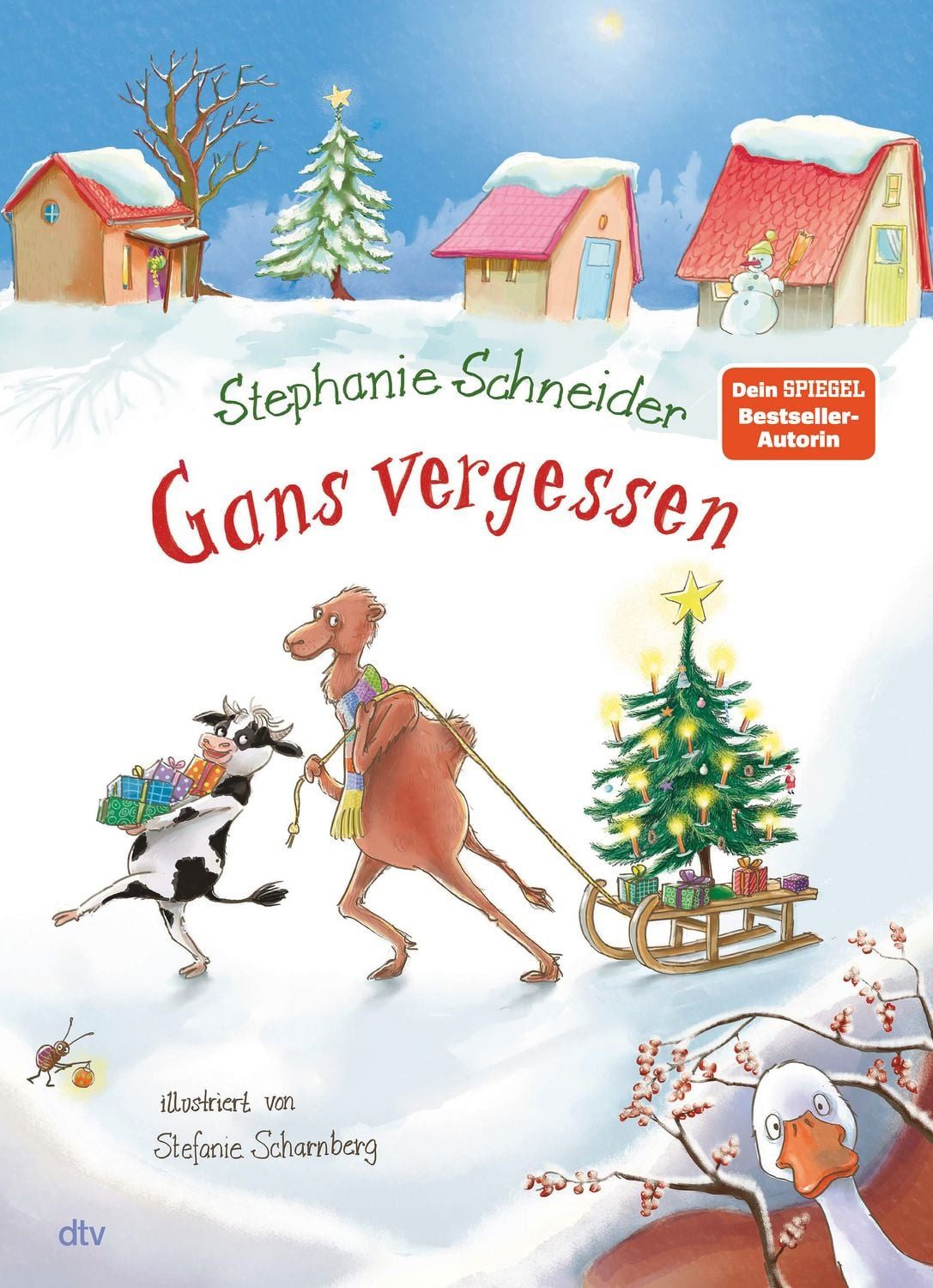 Kinderbuch Gans vergessen Weihnachtsbilderbuch von der Zesel-Autorin Stephanie Schneider