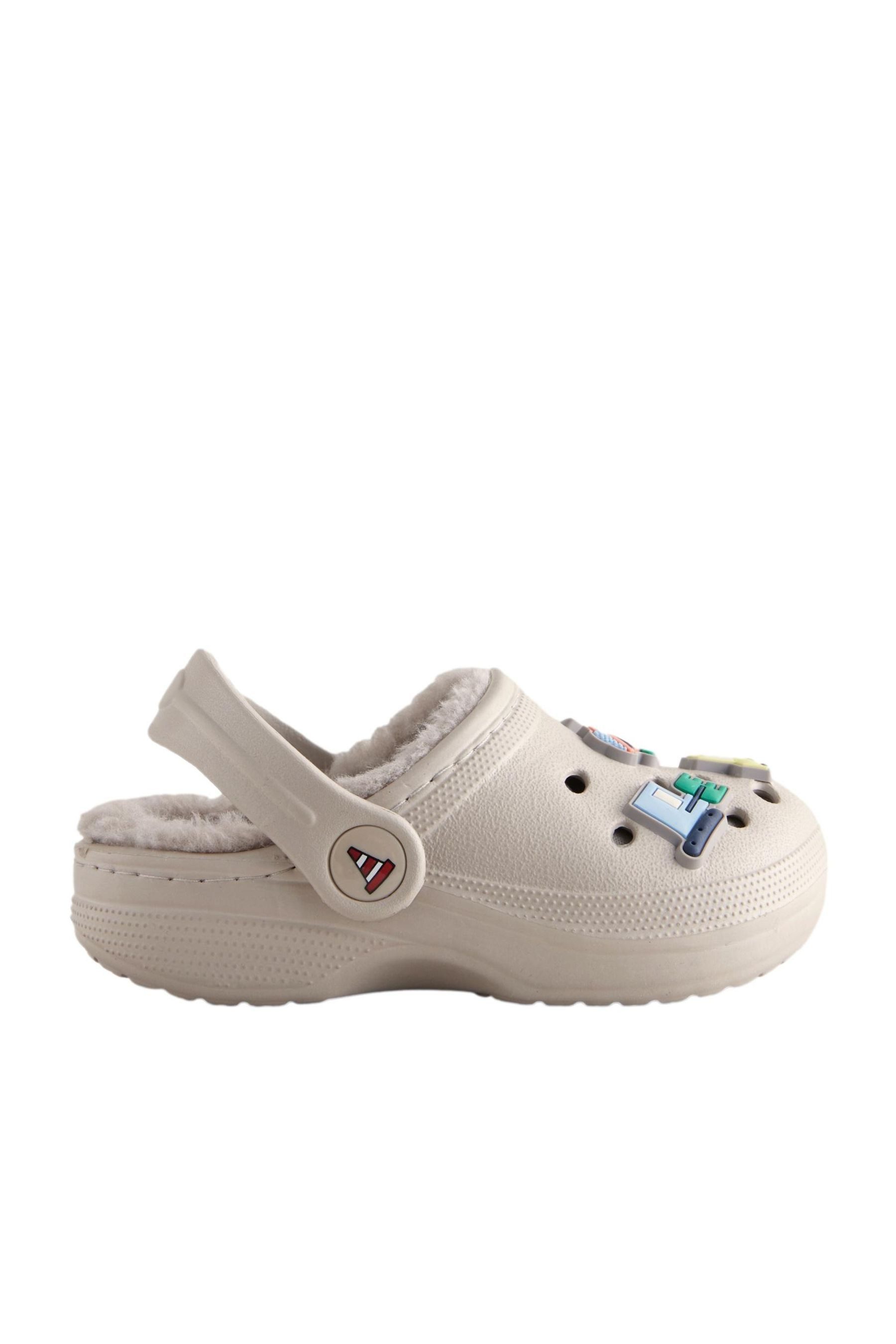 Hausschuhe Clogs mit Futter Hausschuh