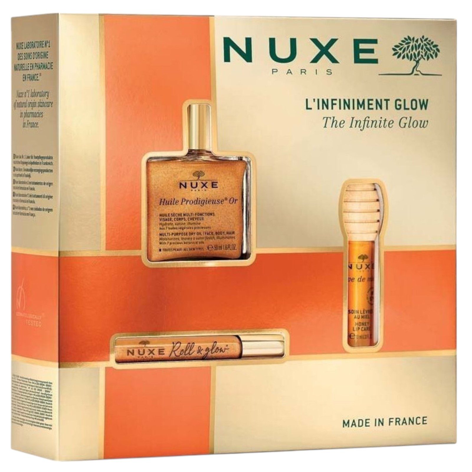 Gesichtspflege-Set NUXE The Infinite Glow Set (3pcs)